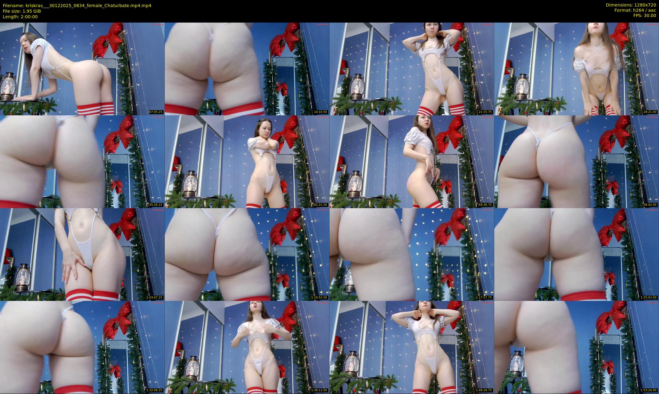 kriskras__ — 120 minute Chaturbate female cam show recording, 720p, Dec 30, 2025