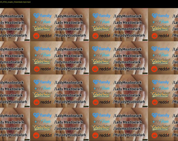 ladymeadowlark — 4 minute Chaturbate couple cam show recording, 720p, Dec 30, 2025