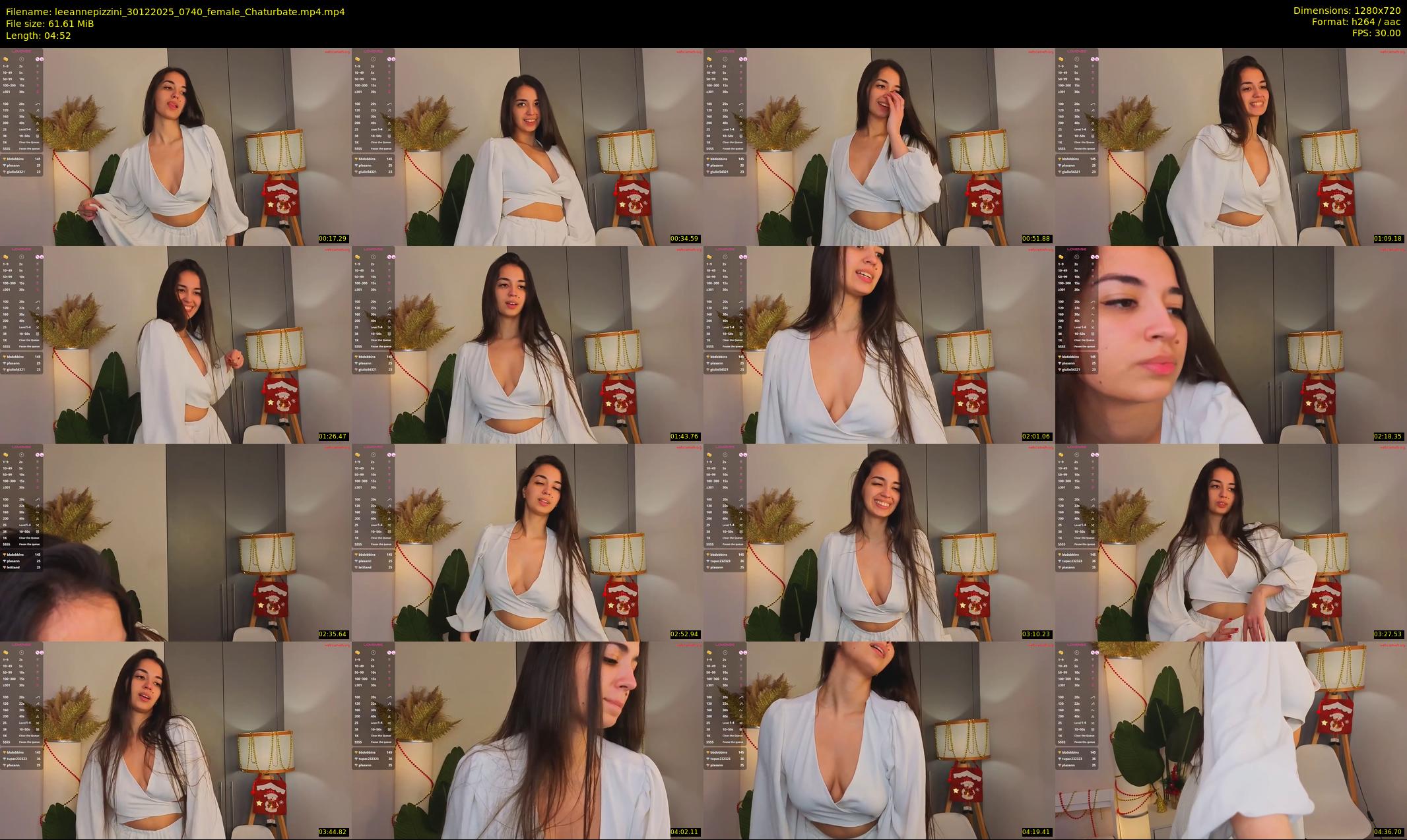 leeannepizzini — 5 minute Chaturbate female cam show recording, 720p, Dec 30, 2025