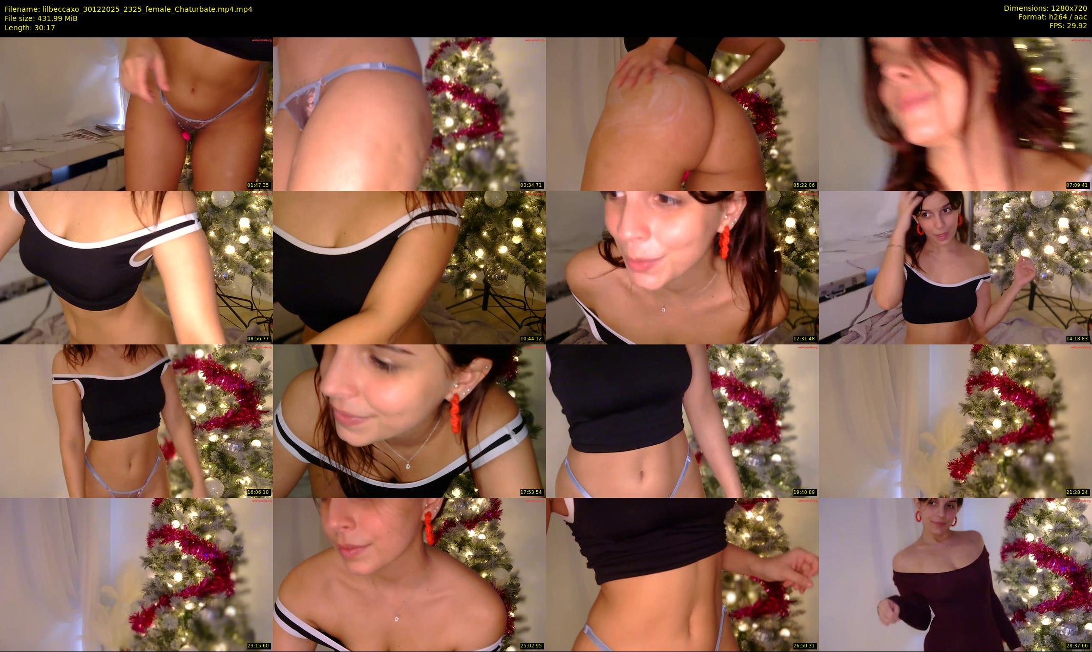 lilbeccaxo — 31 minute Chaturbate female cam show recording, 720p, Dec 30, 2025