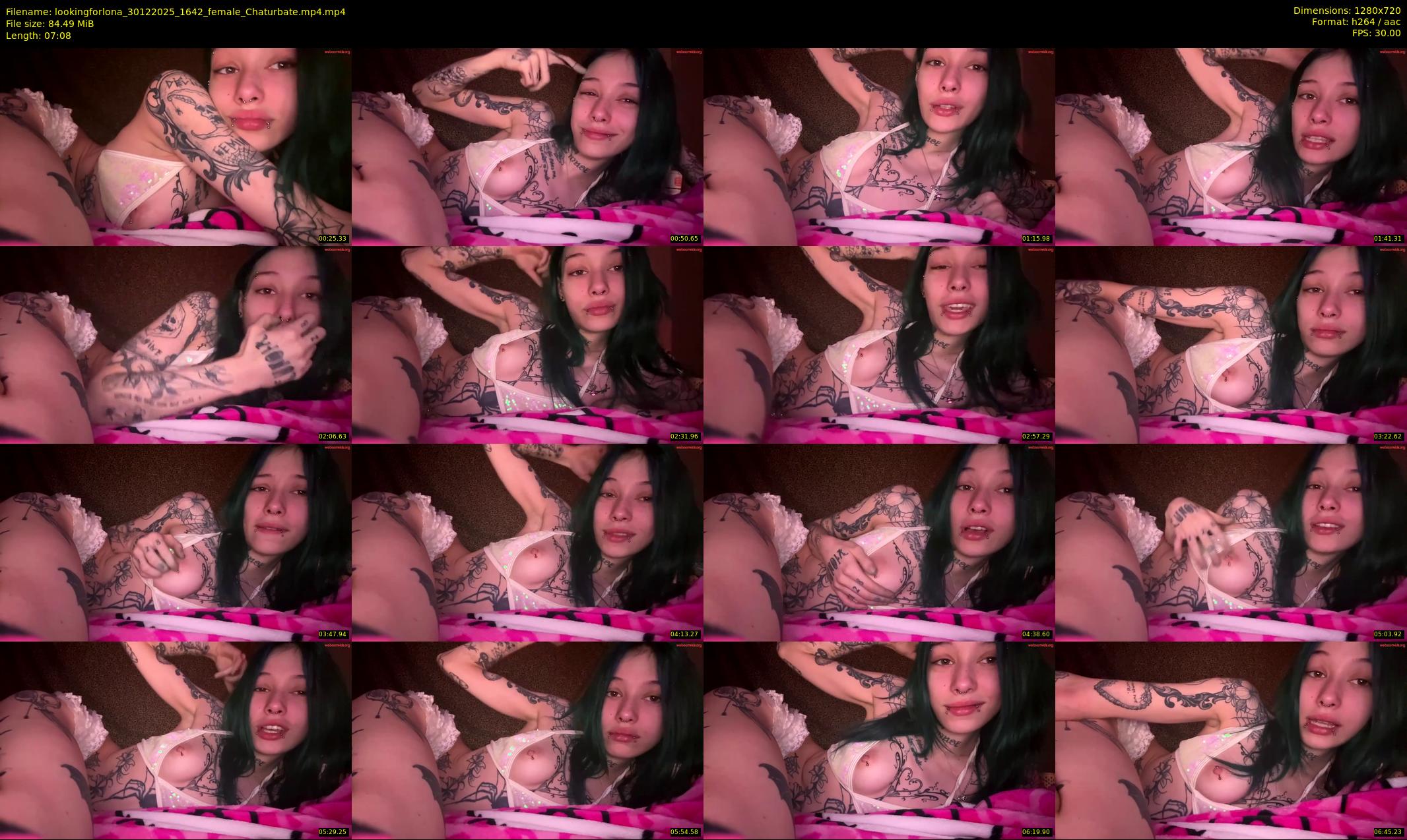 lookingforlona — 8 minute Chaturbate female cam show recording, 720p, Dec 30, 2025