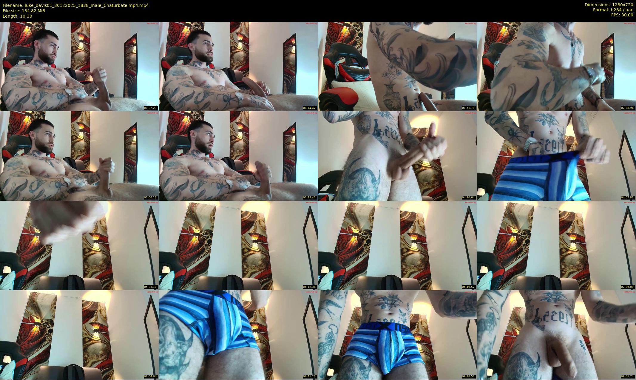 luke_davis01 — 11 minute Chaturbate male cam show recording, 720p, Dec 30, 2025