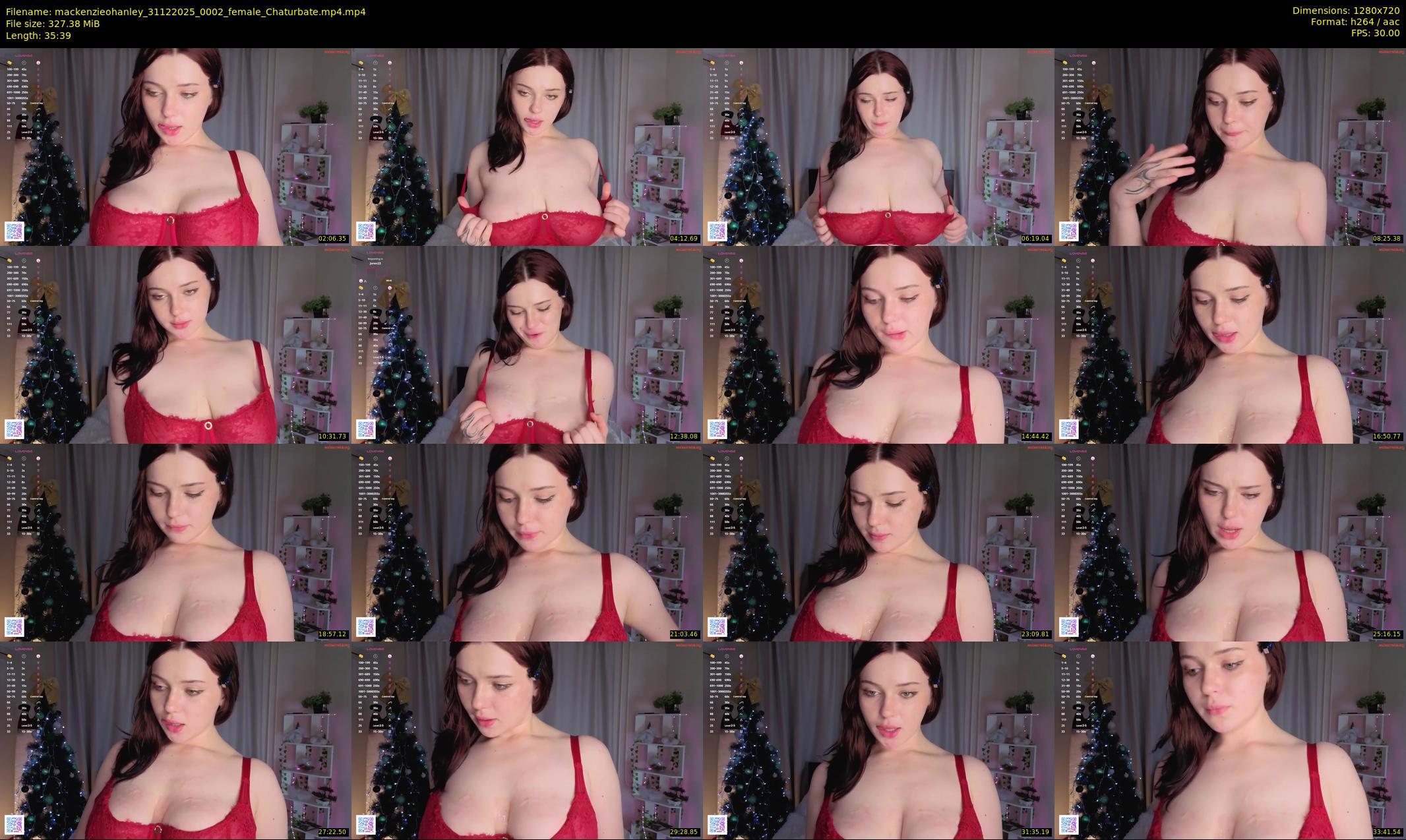 mackenzieohanley — 36 minute Chaturbate female cam show recording, 720p, Dec 31, 2025