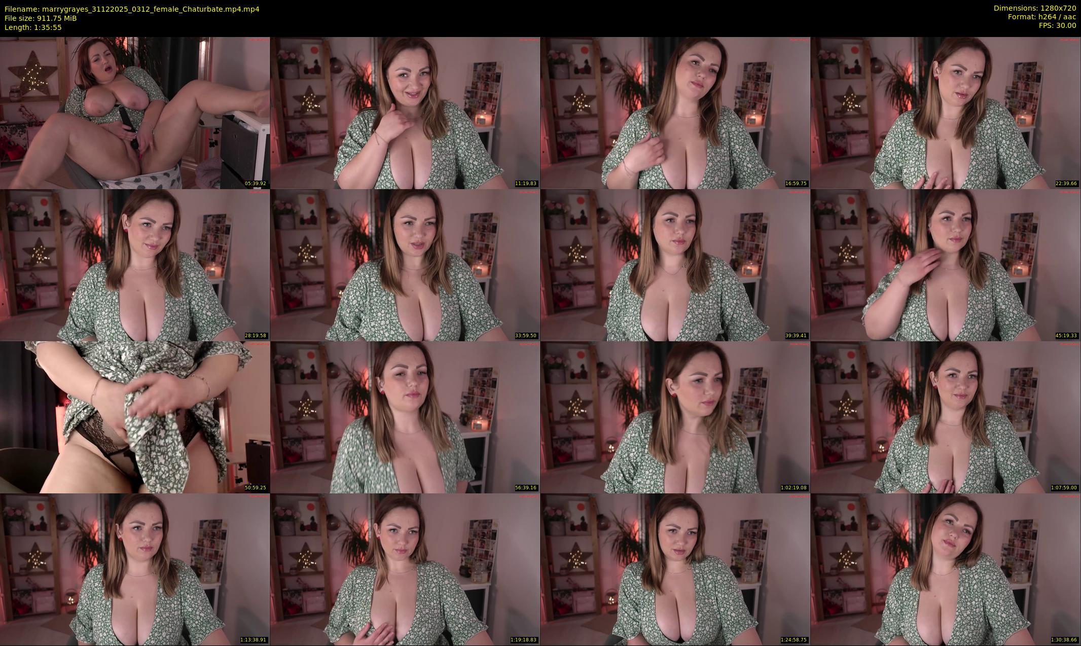 marrygrayes — 96 minute Chaturbate female cam show recording, 720p, Dec 31, 2025