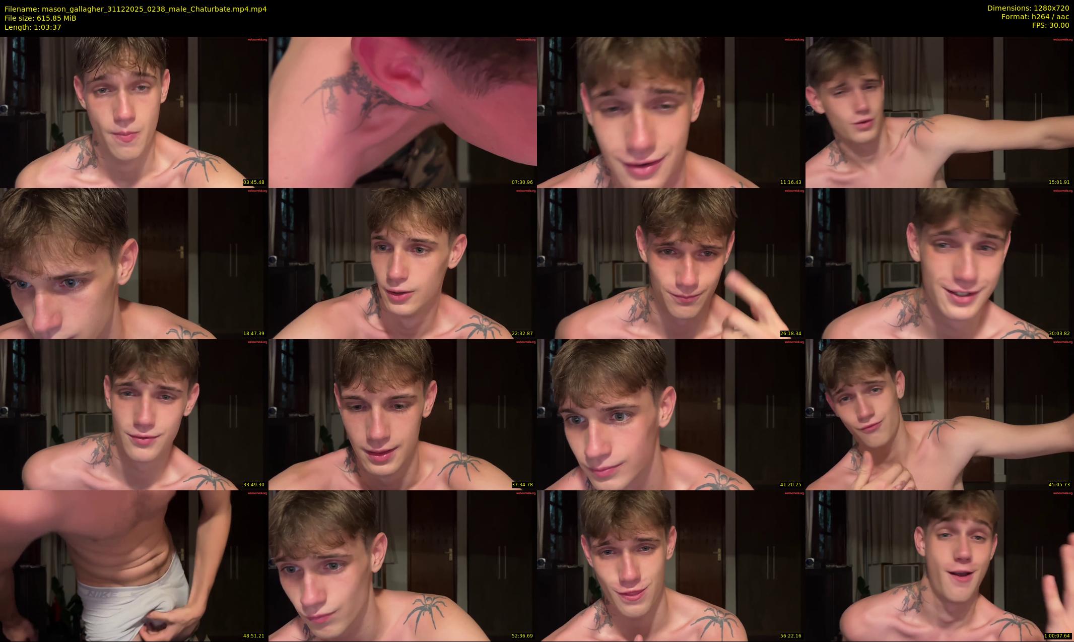 mason_gallagher — 64 minute Chaturbate male cam show recording, 720p, Dec 31, 2025