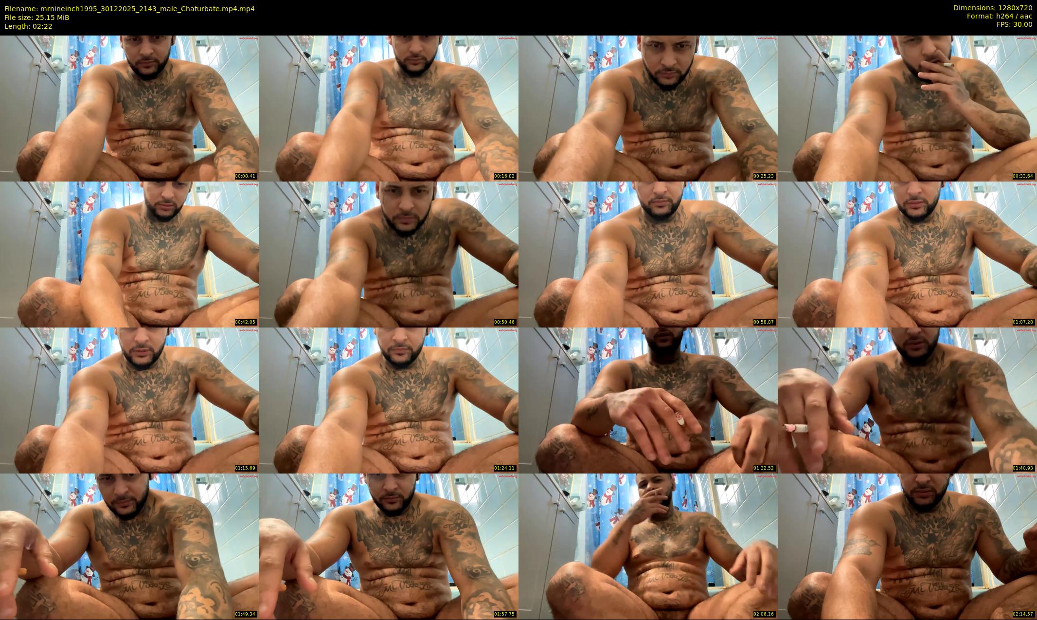 mrnineinch1995 — 3 minute Chaturbate male cam show recording, 720p, Dec 30, 2025