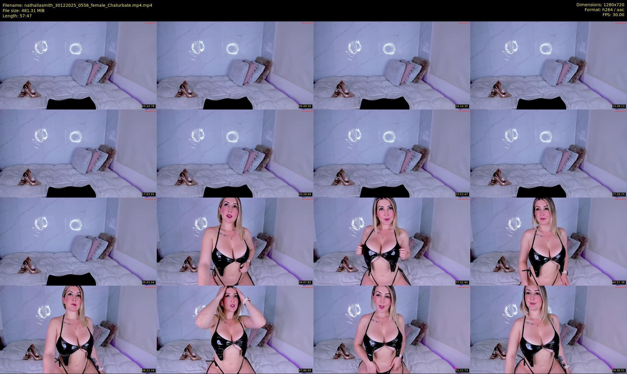 nathaliasmith — 58 minute Chaturbate female cam show recording, 720p, Dec 30, 2025