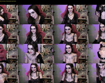 prettybones — 120 minute Chaturbate female cam show recording, 720p, Dec 31, 2025