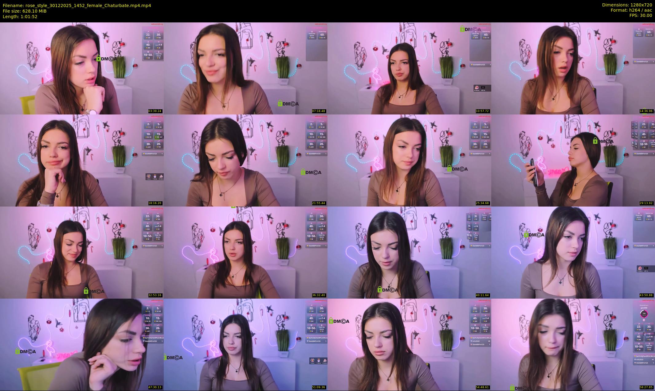 rose_style — 62 minute Chaturbate couple cam show recording, 720p, Dec 30, 2025