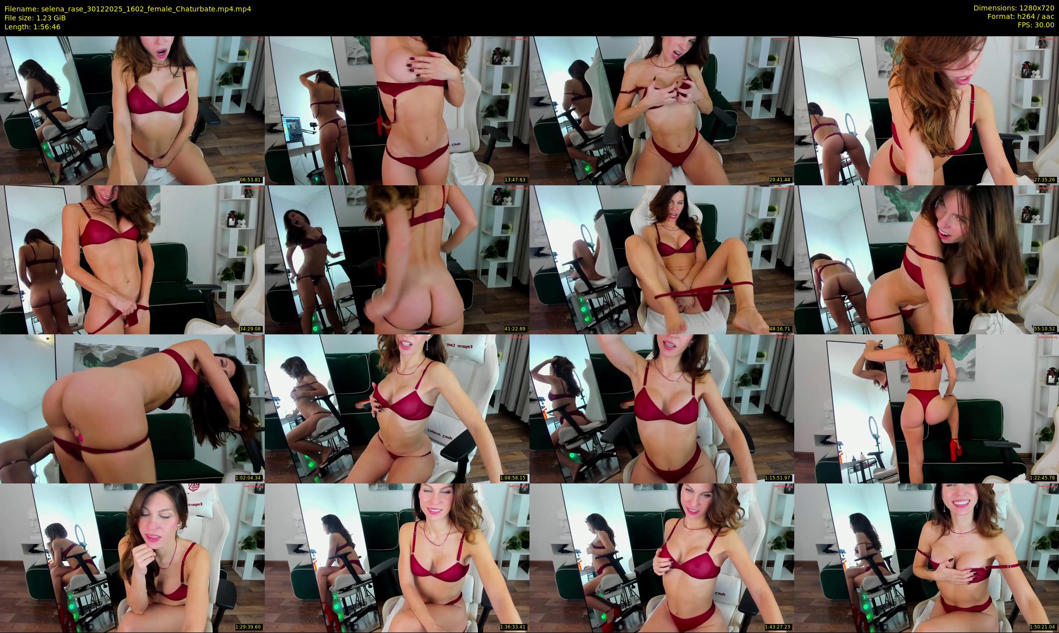 selena_rase — 117 minute Chaturbate female cam show recording, 720p, Dec 30, 2025