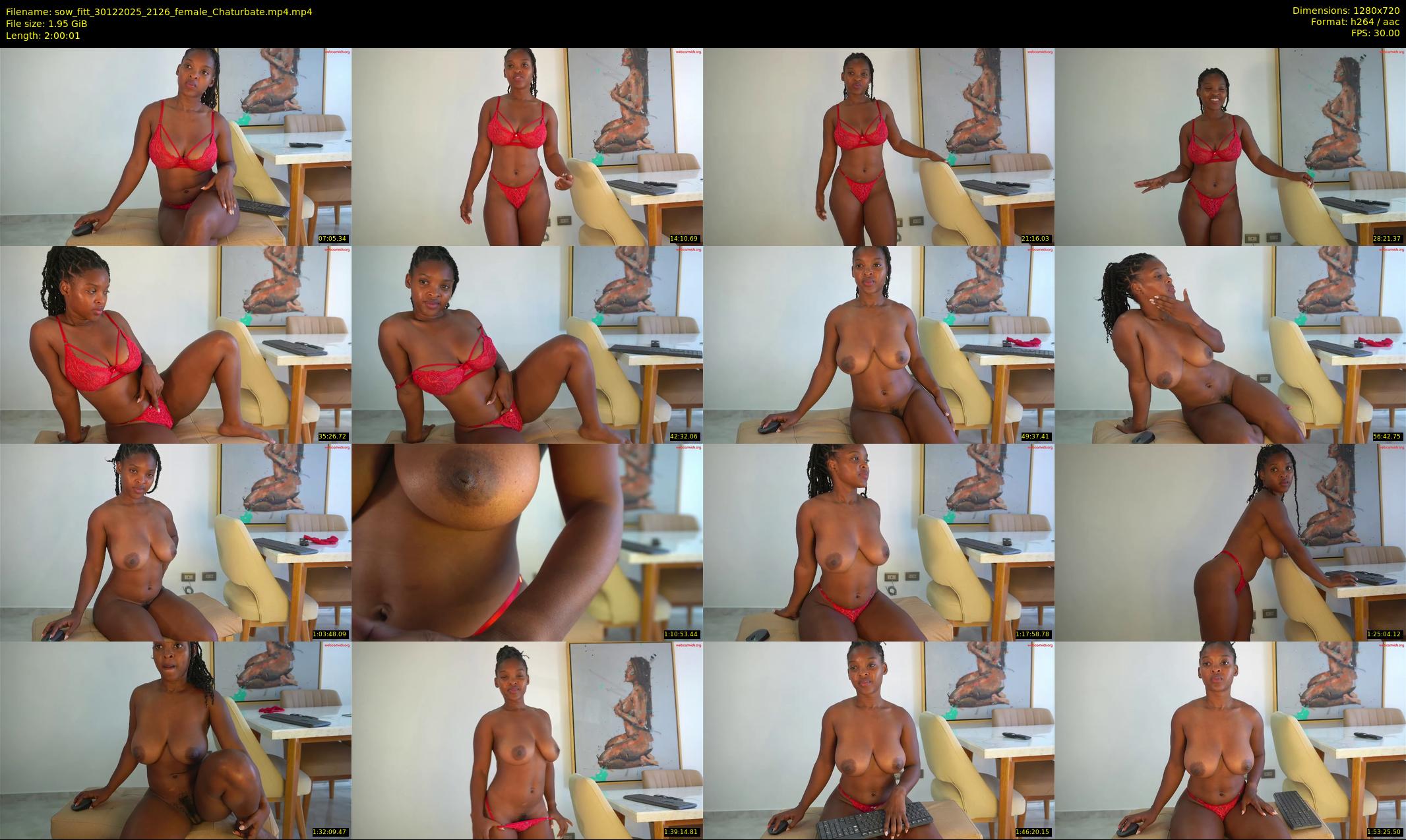 sow_fitt — 121 minute Chaturbate female cam show recording, 720p, Dec 30, 2025