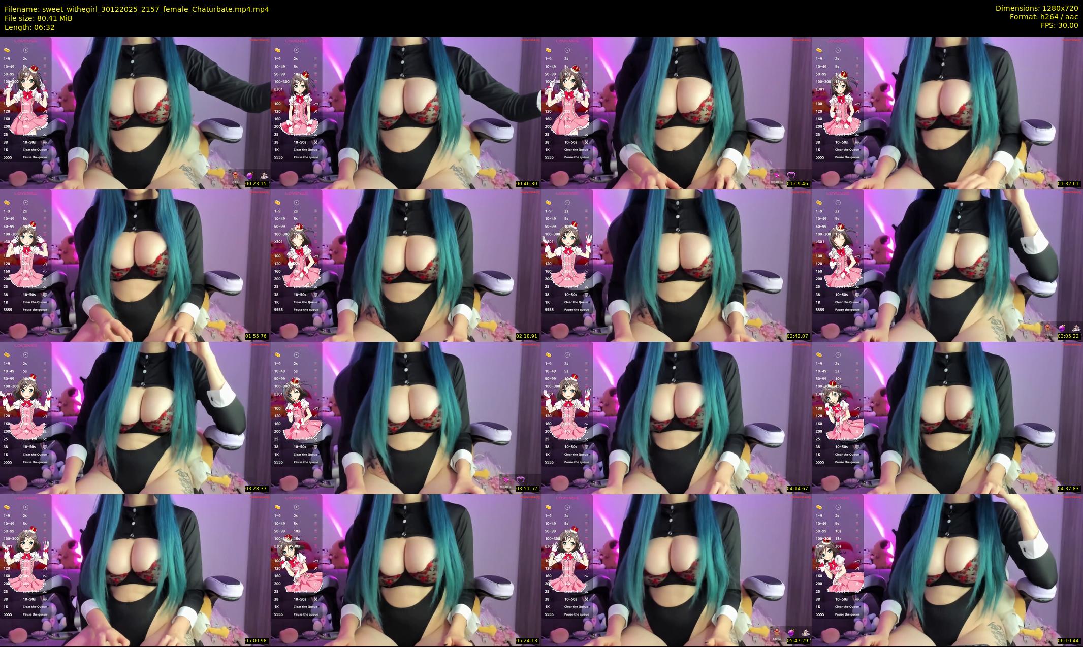 sweet_withegirl — 7 minute Chaturbate female cam show recording, 720p, Dec 30, 2025