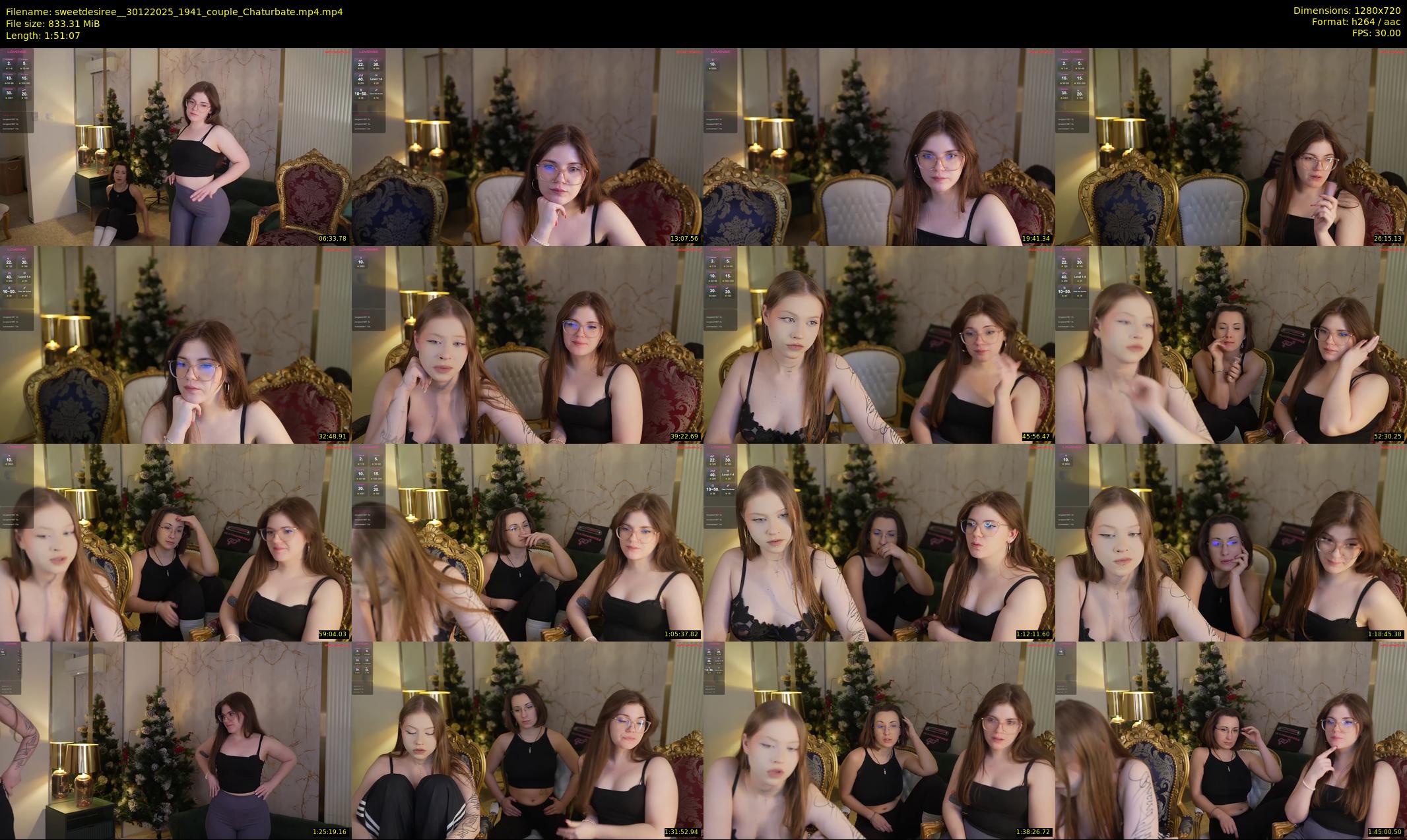 sweetdesiree_ — 112 minute Chaturbate couple cam show recording, 720p, Dec 30, 2025