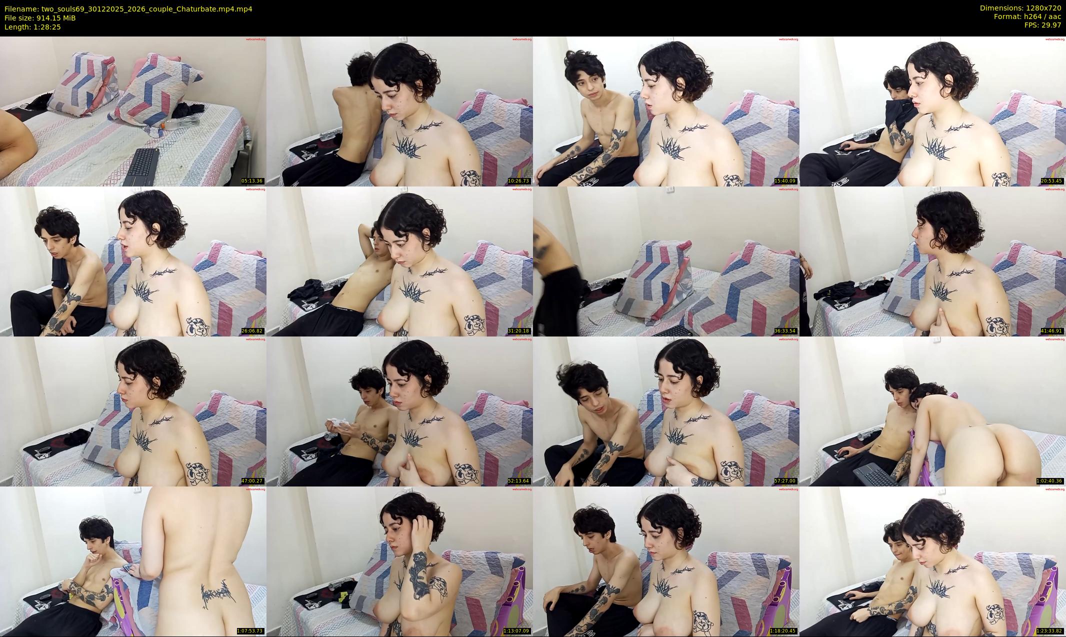 two_souls69 — 89 minute Chaturbate couple cam show recording, 720p, Dec 30, 2025