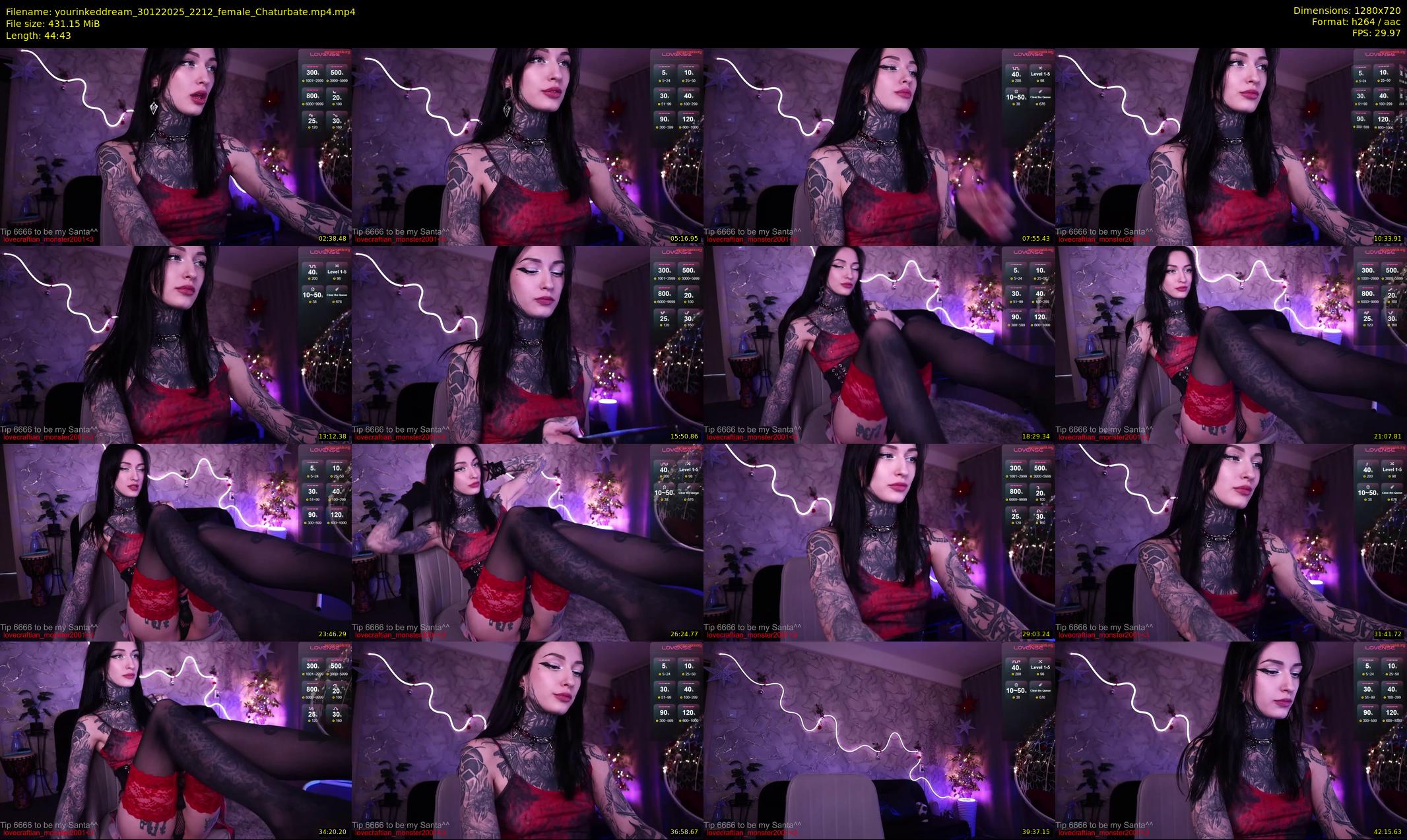yourinkeddream — 45 minute Chaturbate couple cam show recording, 720p, Dec 30, 2025