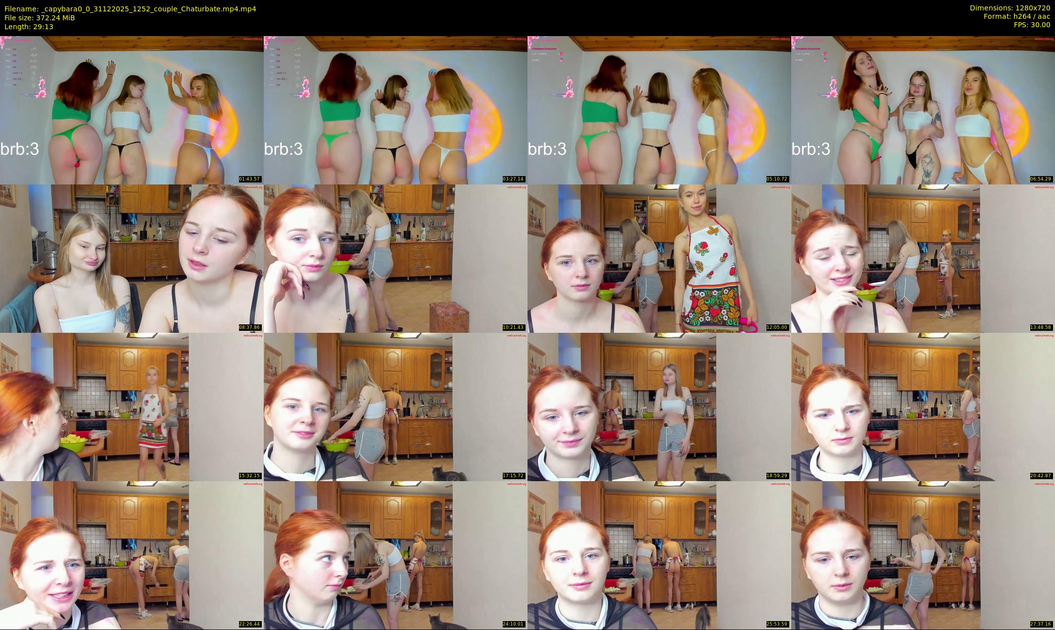 _capybara0_0 — 30 minute Chaturbate couple cam show recording, 720p, Dec 31, 2025