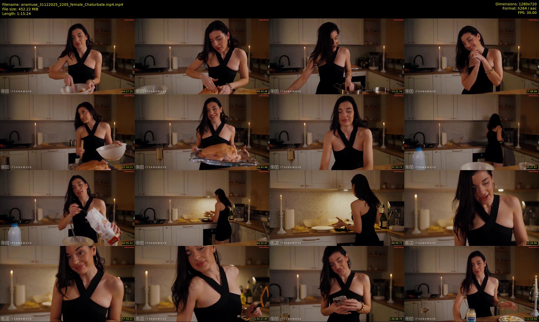 anamuse — 76 minute Chaturbate female cam show recording, 720p, Dec 31, 2025