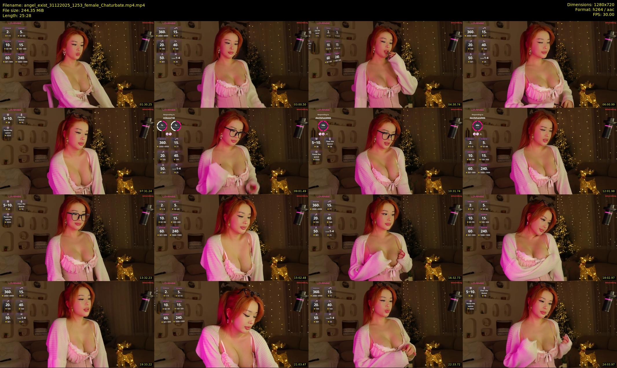 angel_exist — 26 minute Chaturbate female cam show recording, 720p, Dec 31, 2025