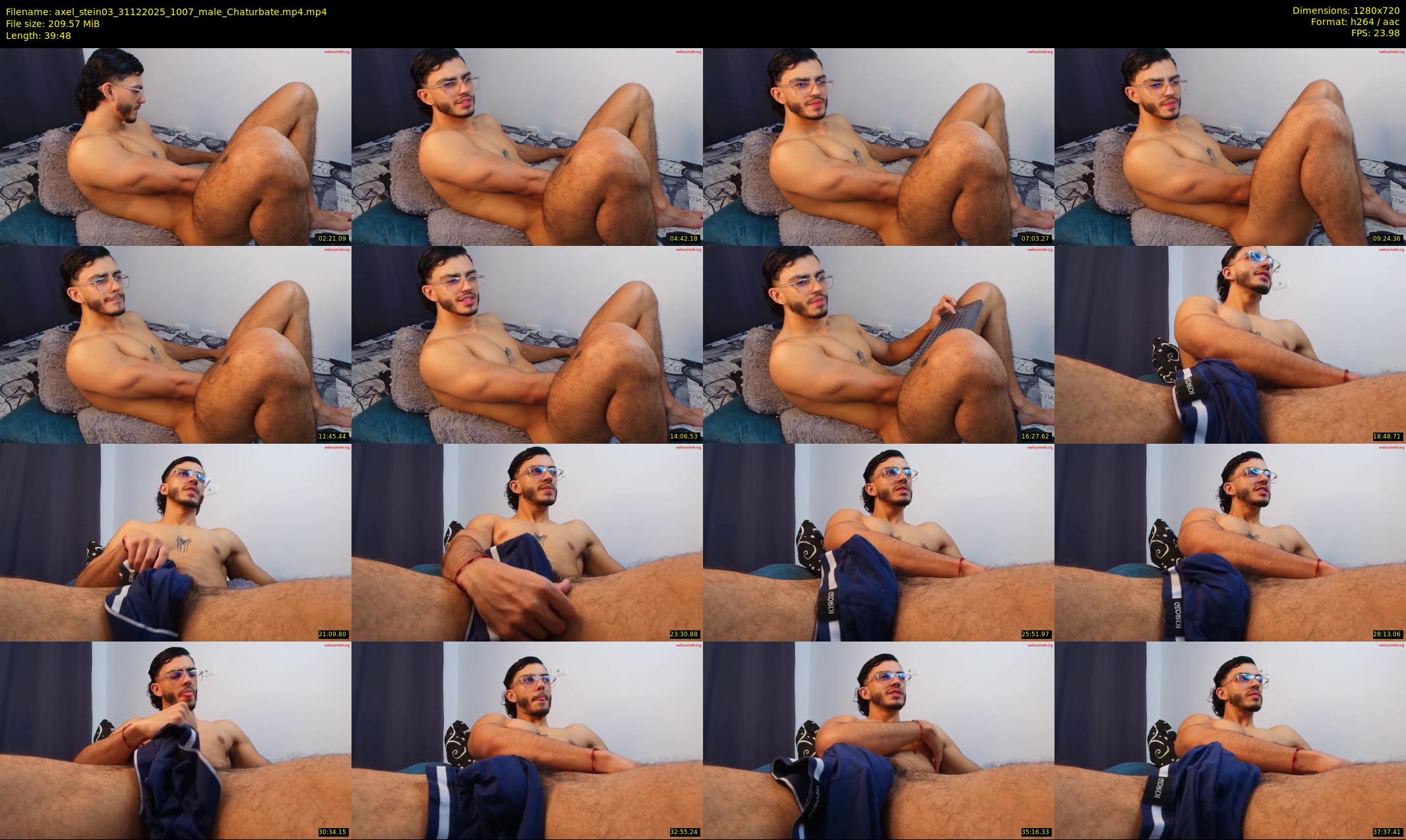 axel_stein03 — 40 minute Chaturbate male cam show recording, 720p, Dec 31, 2025