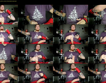 bigwhited2115 — 54 minute Chaturbate male cam show recording, 720p, Jan 1, 2026
