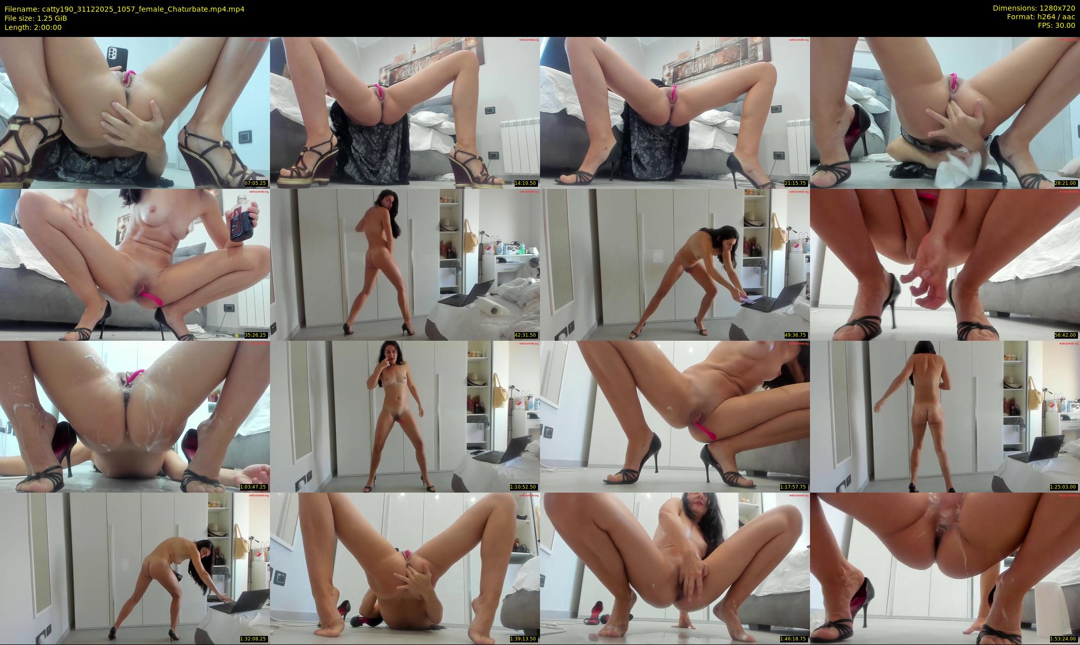 catty190 — 120 minute Chaturbate female cam show recording, 720p, Dec 31, 2025