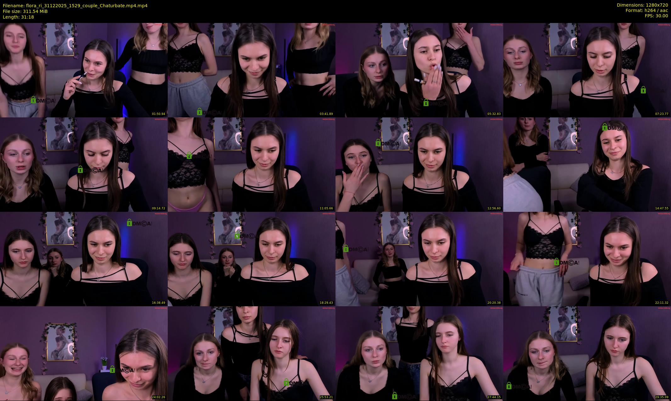 flora_ri — 32 minute Chaturbate female cam show recording, 720p, Dec 31, 2025