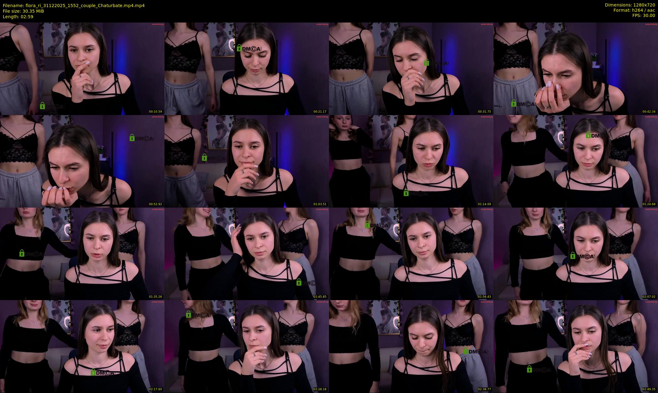 flora_ri — 3 minute Chaturbate female cam show recording, 720p, Dec 31, 2025