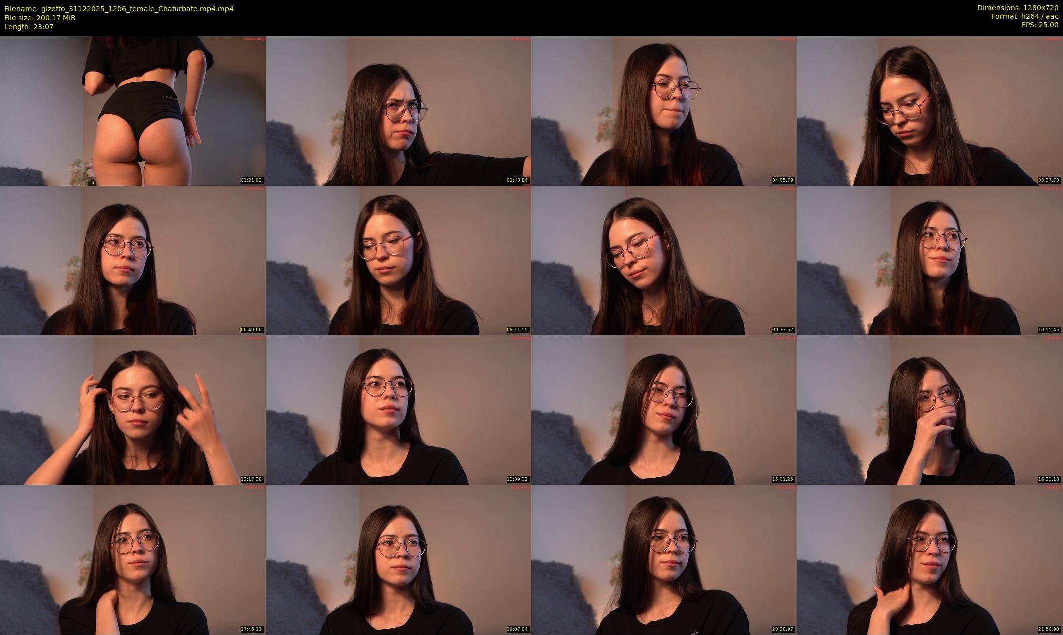 gizefto — 24 minute Chaturbate female cam show recording, 720p, Dec 31, 2025