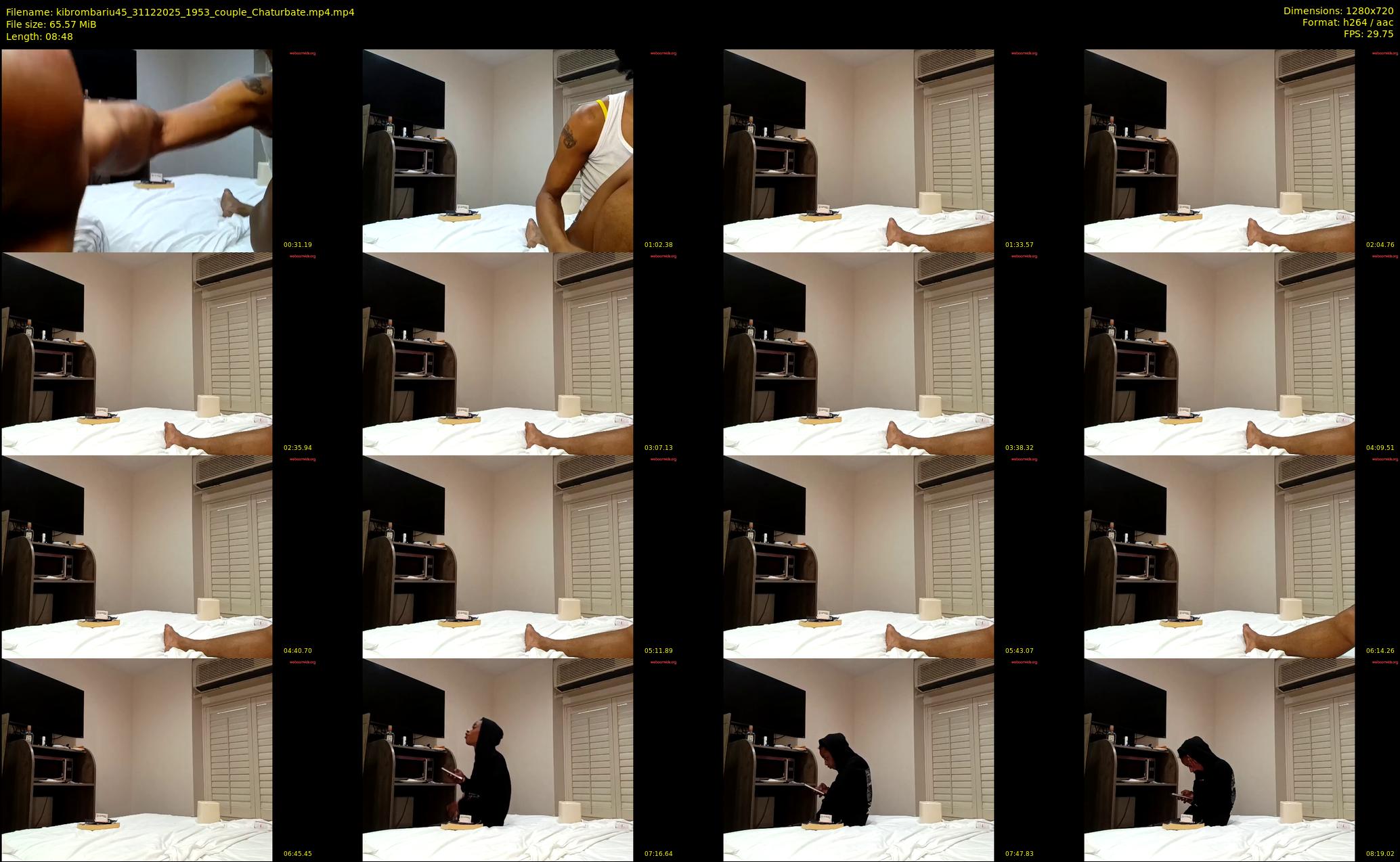 kibrombariu45 — 9 minute Chaturbate couple cam show recording, 720p, Dec 31, 2025
