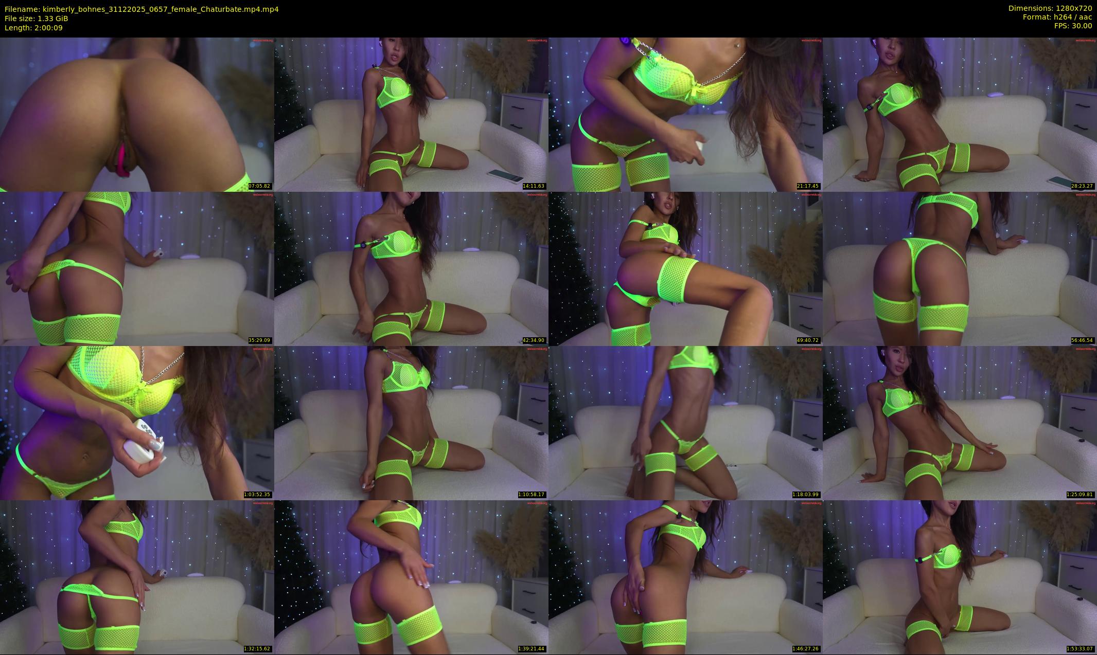 kimberly_bohnes — 121 minute Chaturbate female cam show recording, 720p, Dec 31, 2025