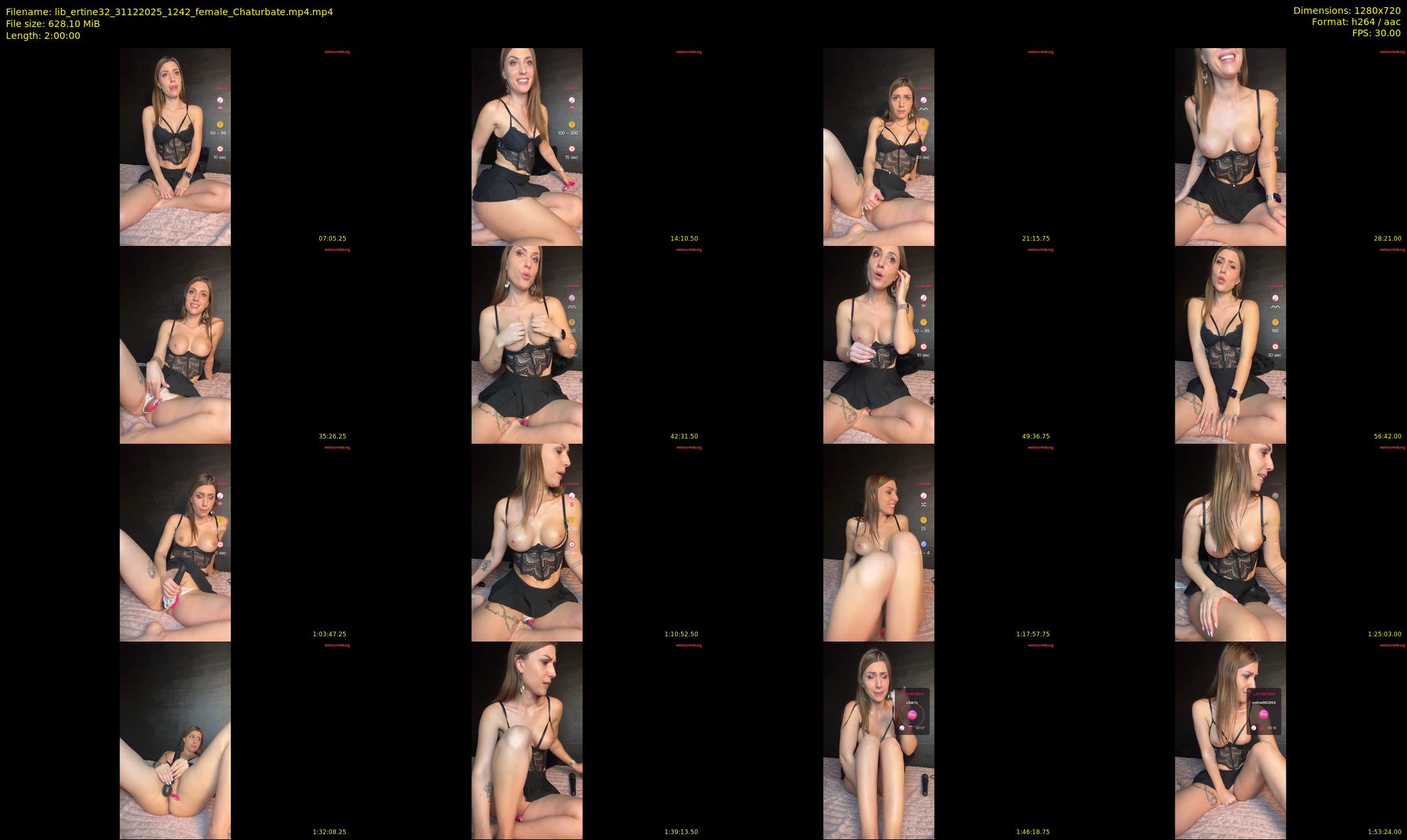 lib_ertine32 — 120 minute Chaturbate female cam show recording, 720p, Dec 31, 2025