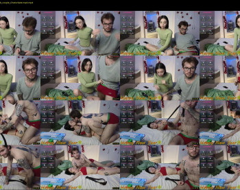 mar7gan — 35 minute Chaturbate couple cam show recording, 720p, Jan 1, 2026