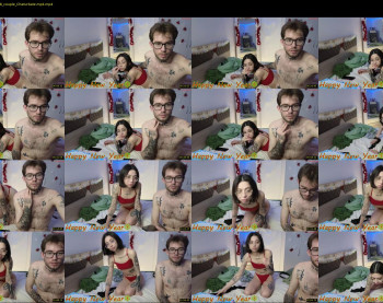 mar7gan — 3 minute Chaturbate couple cam show recording, 720p, Jan 1, 2026