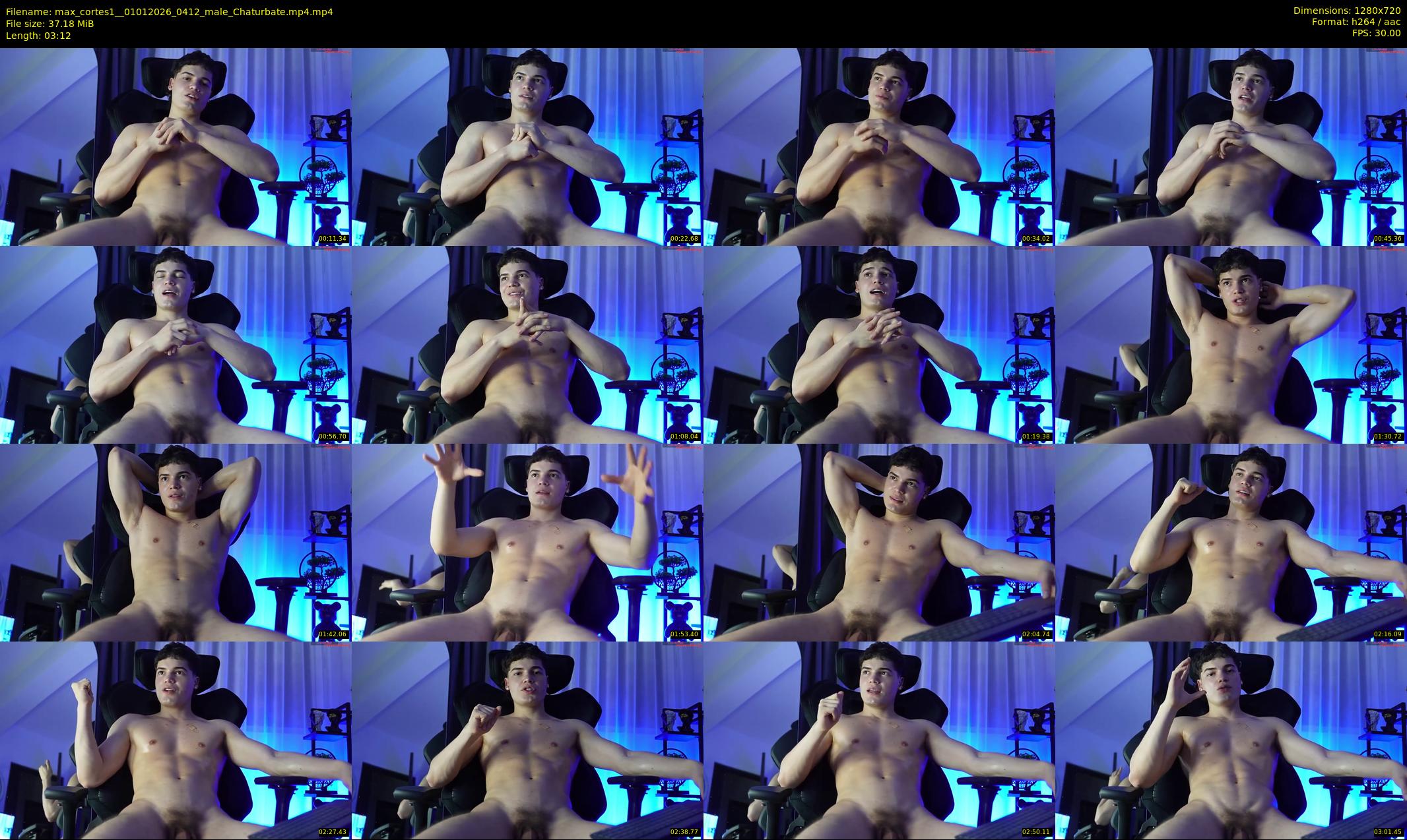 max_cortes1_ — 4 minute Chaturbate male cam show recording, 720p, Jan 1, 2026