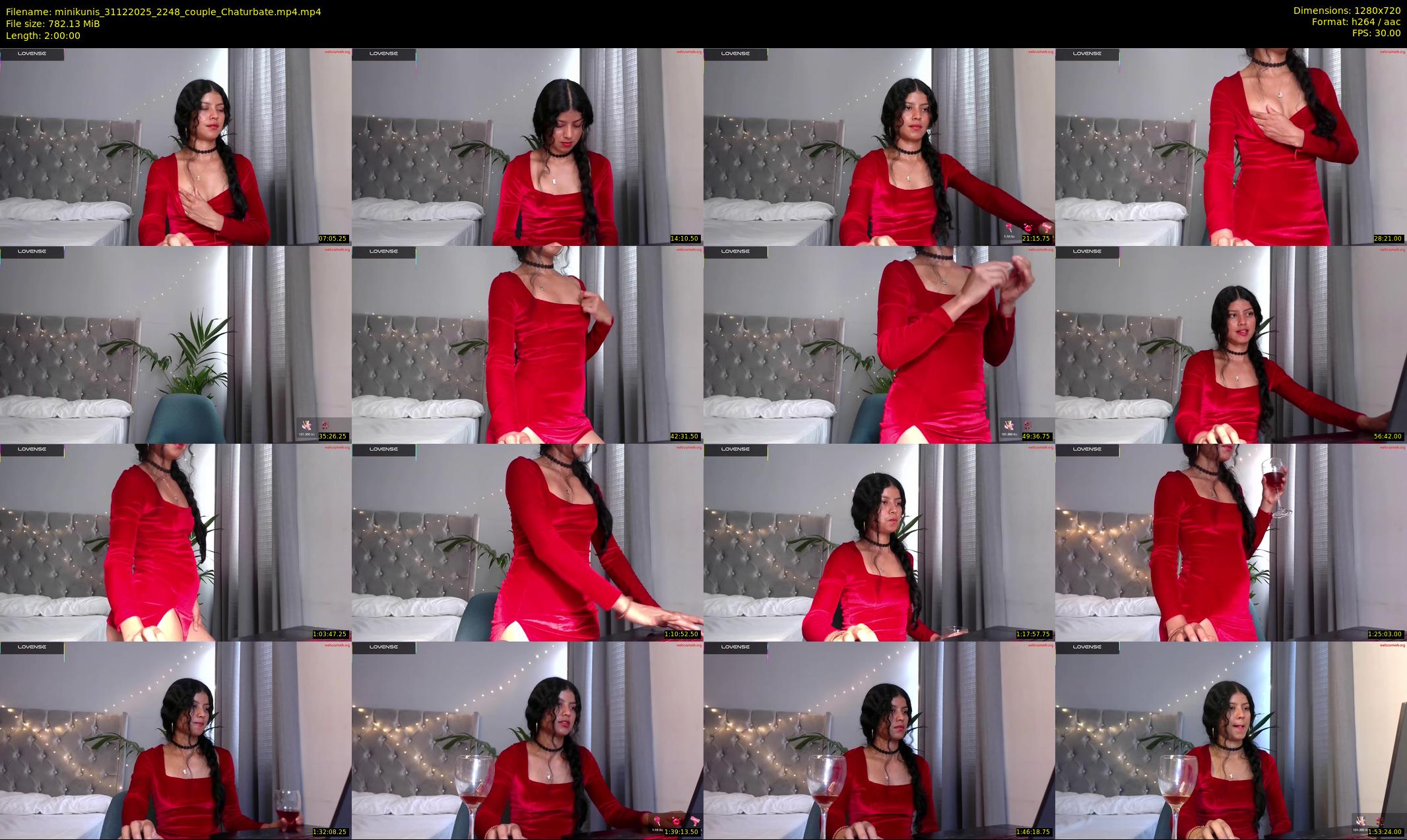 minikunis — 120 minute Chaturbate couple cam show recording, 720p, Dec 31, 2025