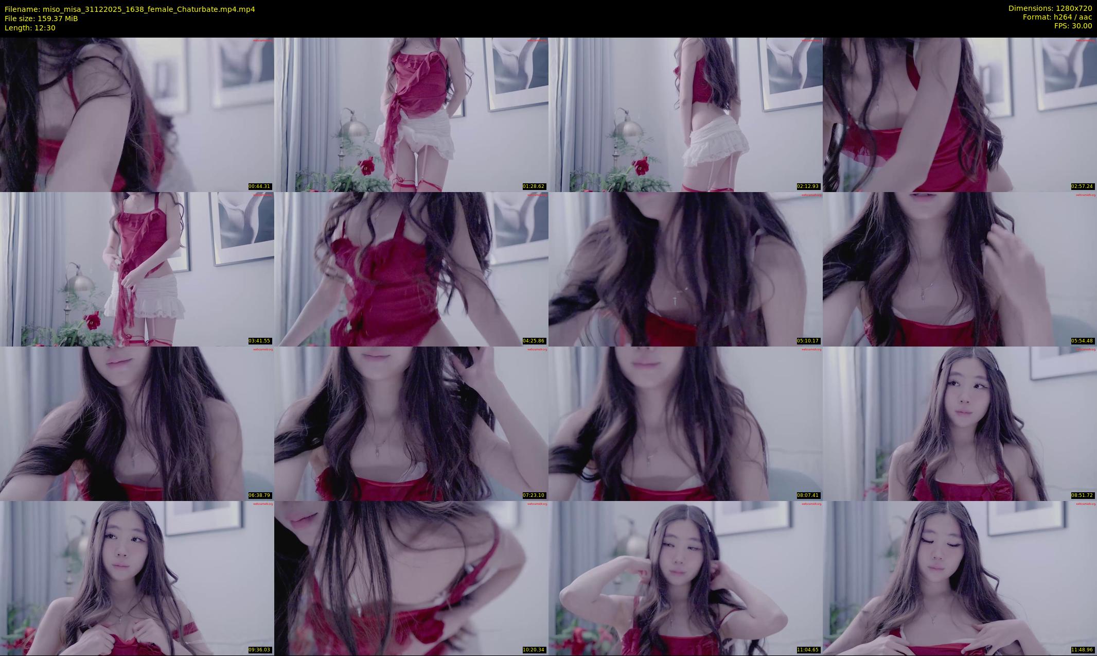 miso_misa — 13 minute Chaturbate female cam show recording, 720p, Dec 31, 2025