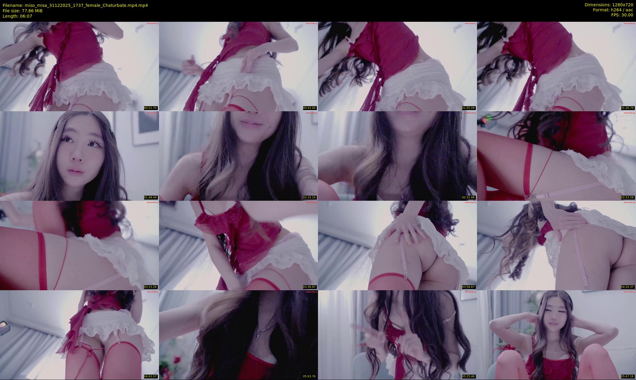 miso_misa — 7 minute Chaturbate female cam show recording, 720p, Dec 31, 2025