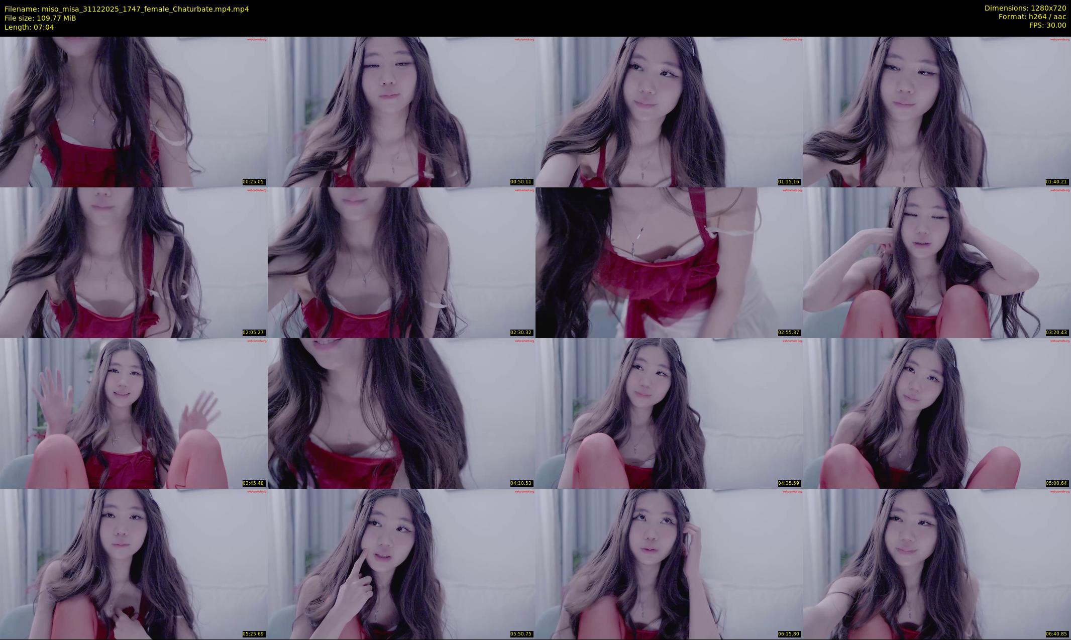 miso_misa — 8 minute Chaturbate female cam show recording, 720p, Dec 31, 2025