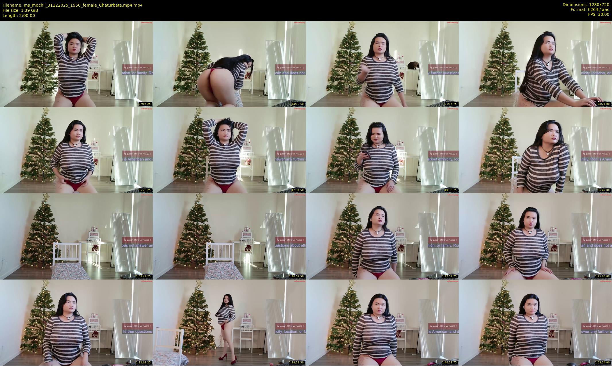ms_mochii — 120 minute Chaturbate female cam show recording, 720p, Dec 31, 2025