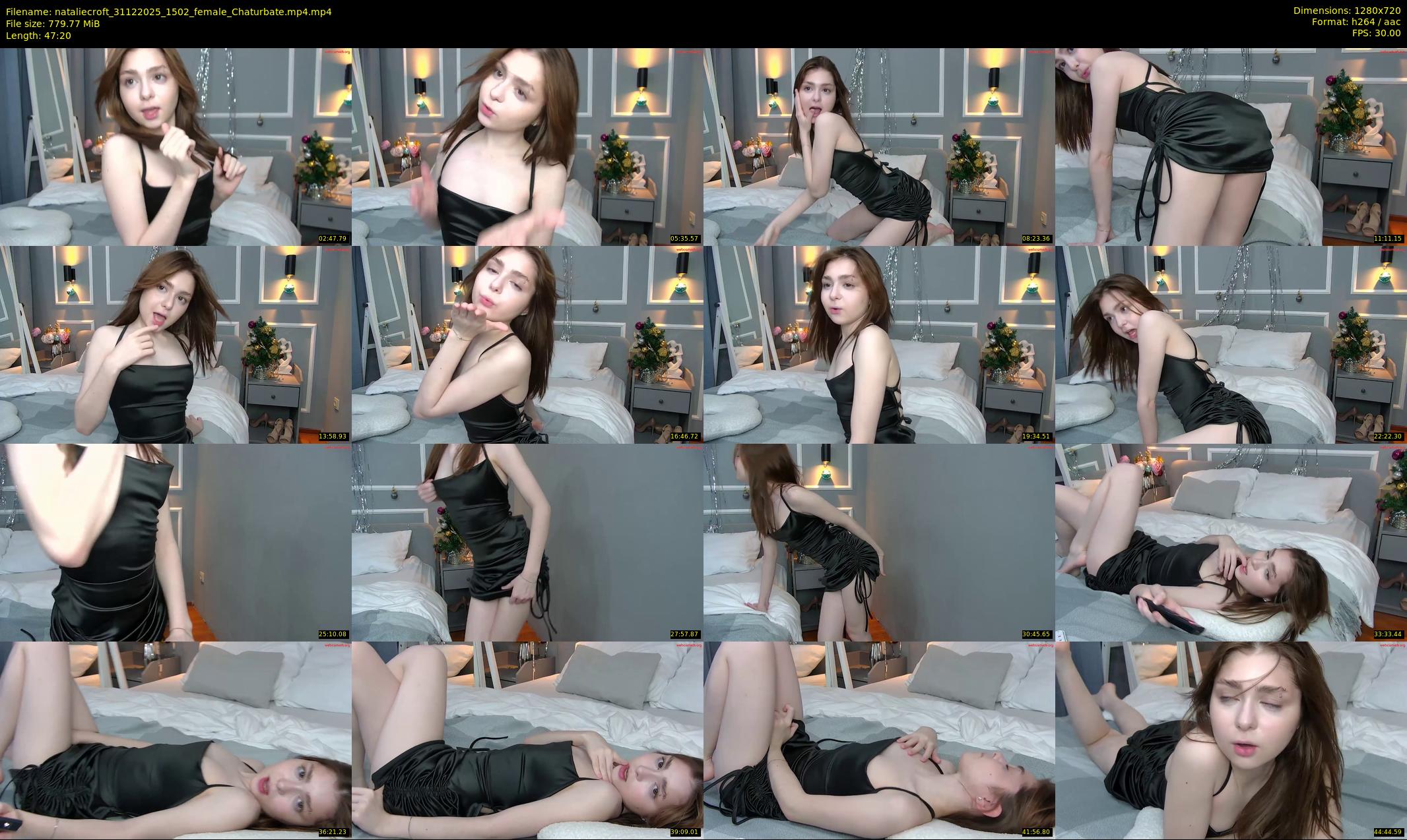 nataliecroft — 48 minute Chaturbate female cam show recording, 720p, Dec 31, 2025