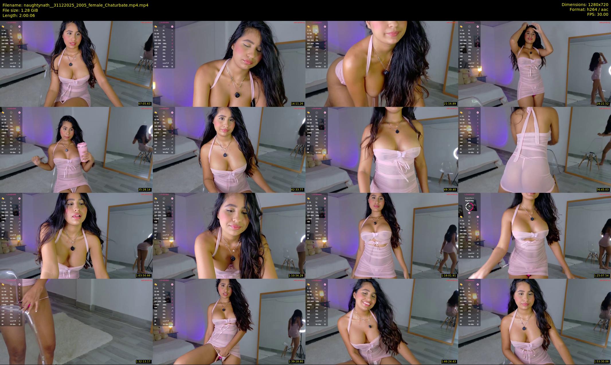 naughtynath_ — 121 minute Chaturbate female cam show recording, 720p, Dec 31, 2025