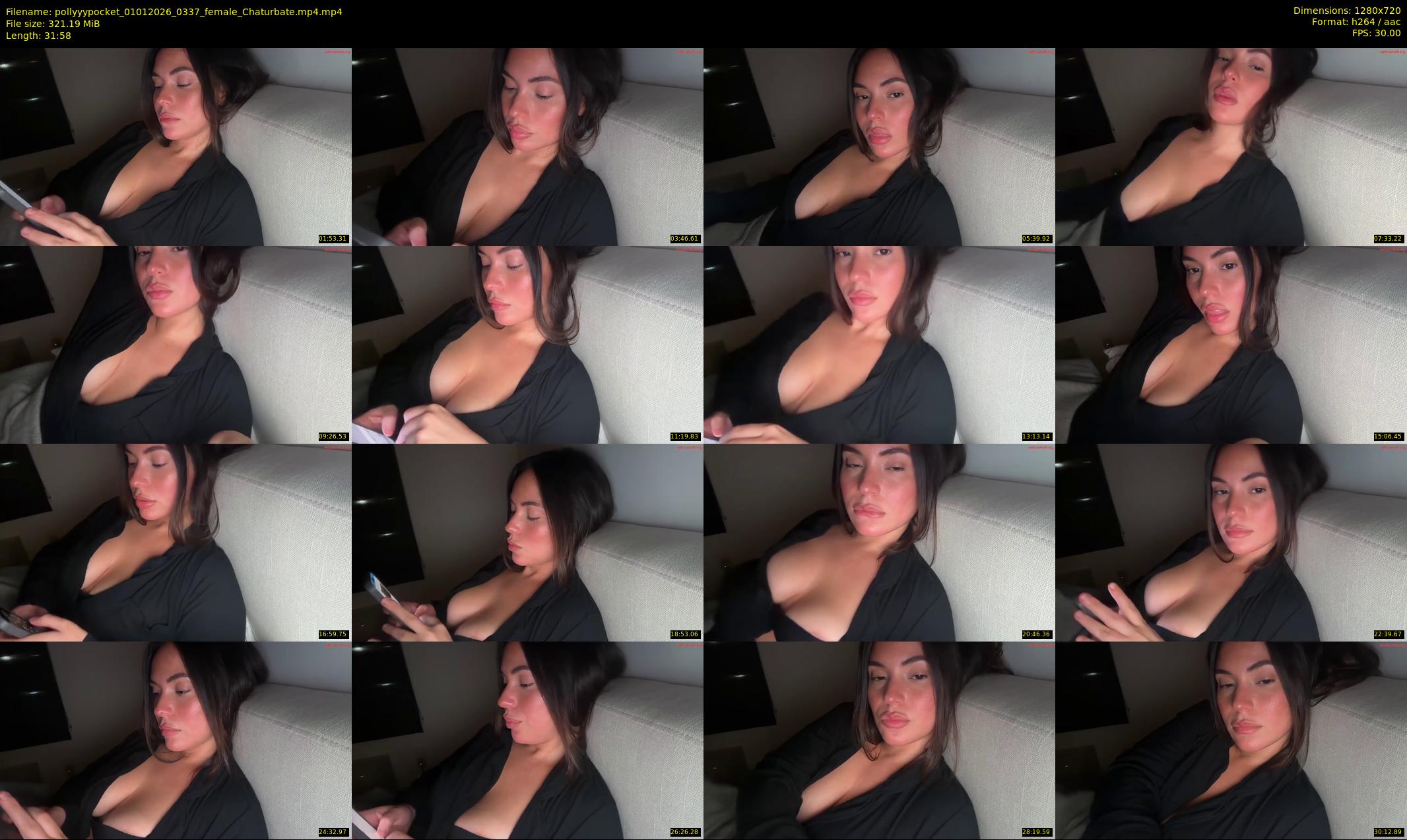 pollyyypocket — 32 minute Chaturbate female cam show recording, 720p, Jan 1, 2026