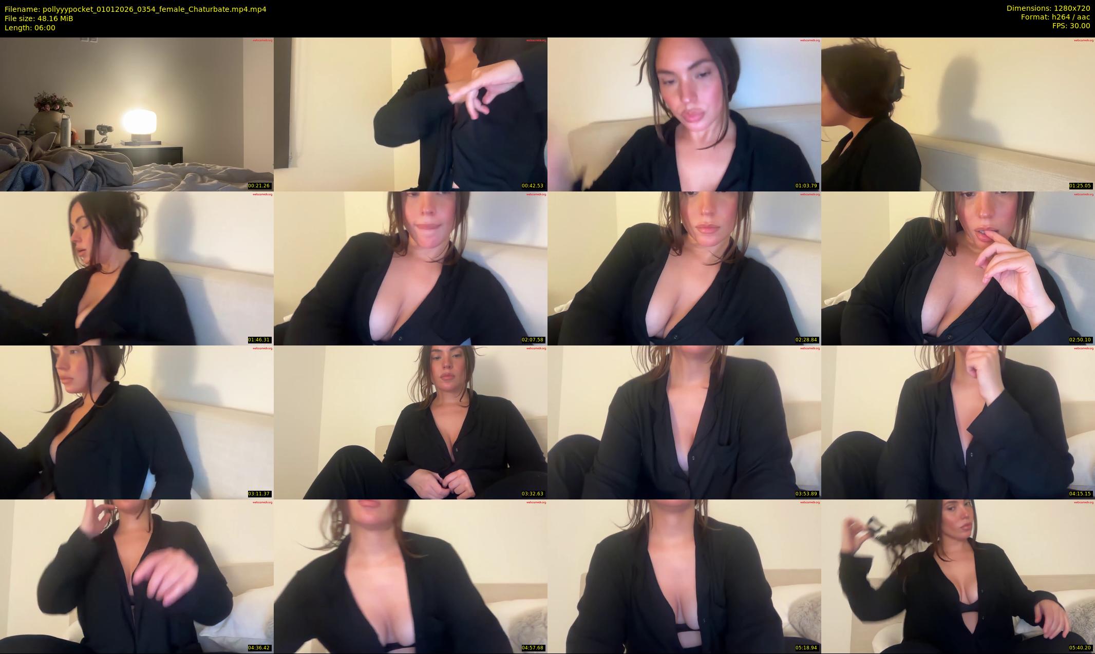 pollyyypocket — 6 minute Chaturbate female cam show recording, 720p, Jan 1, 2026