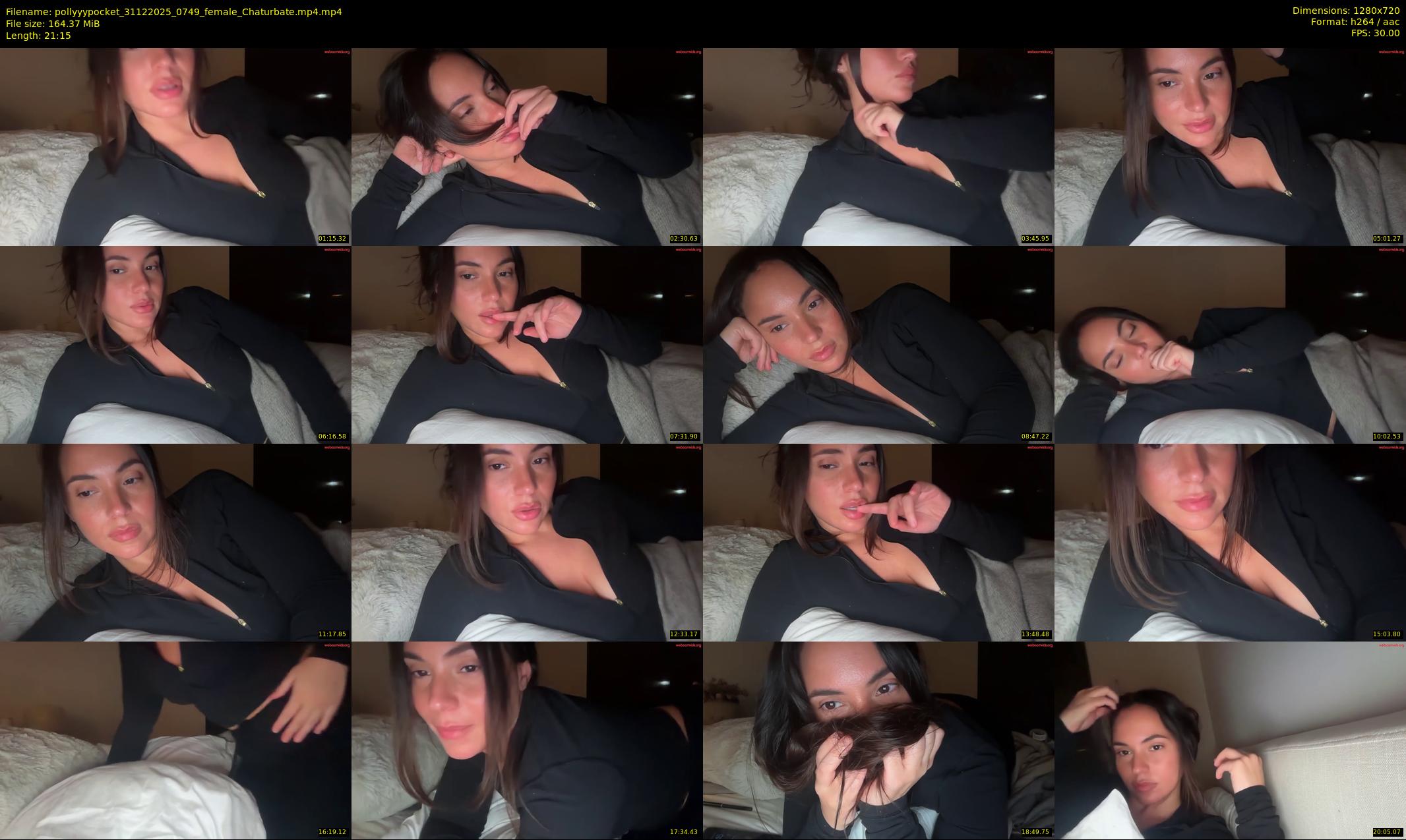 pollyyypocket — 22 minute Chaturbate female cam show recording, 720p, Dec 31, 2025