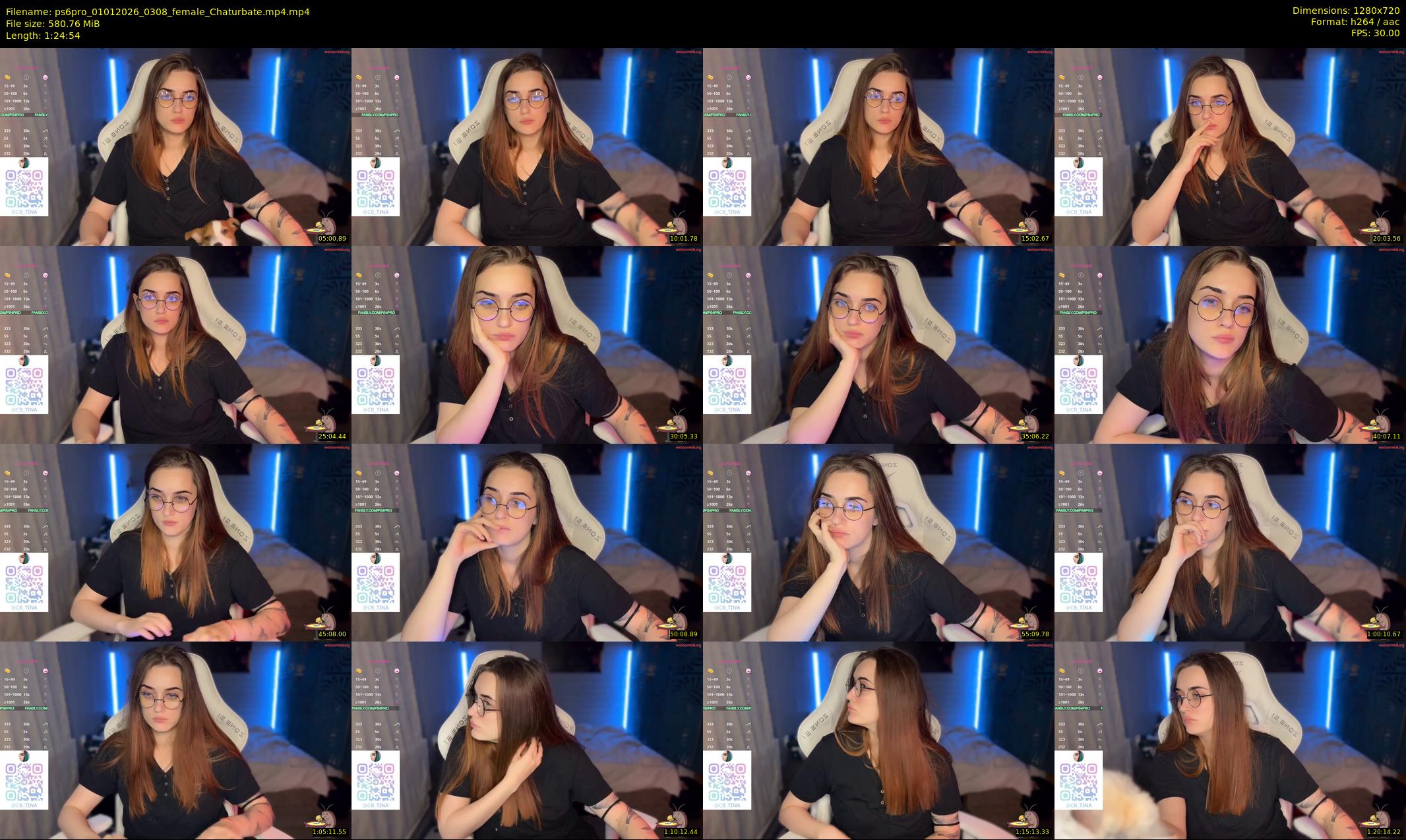 ps6pro — 85 minute Chaturbate female cam show recording, 720p, Jan 1, 2026