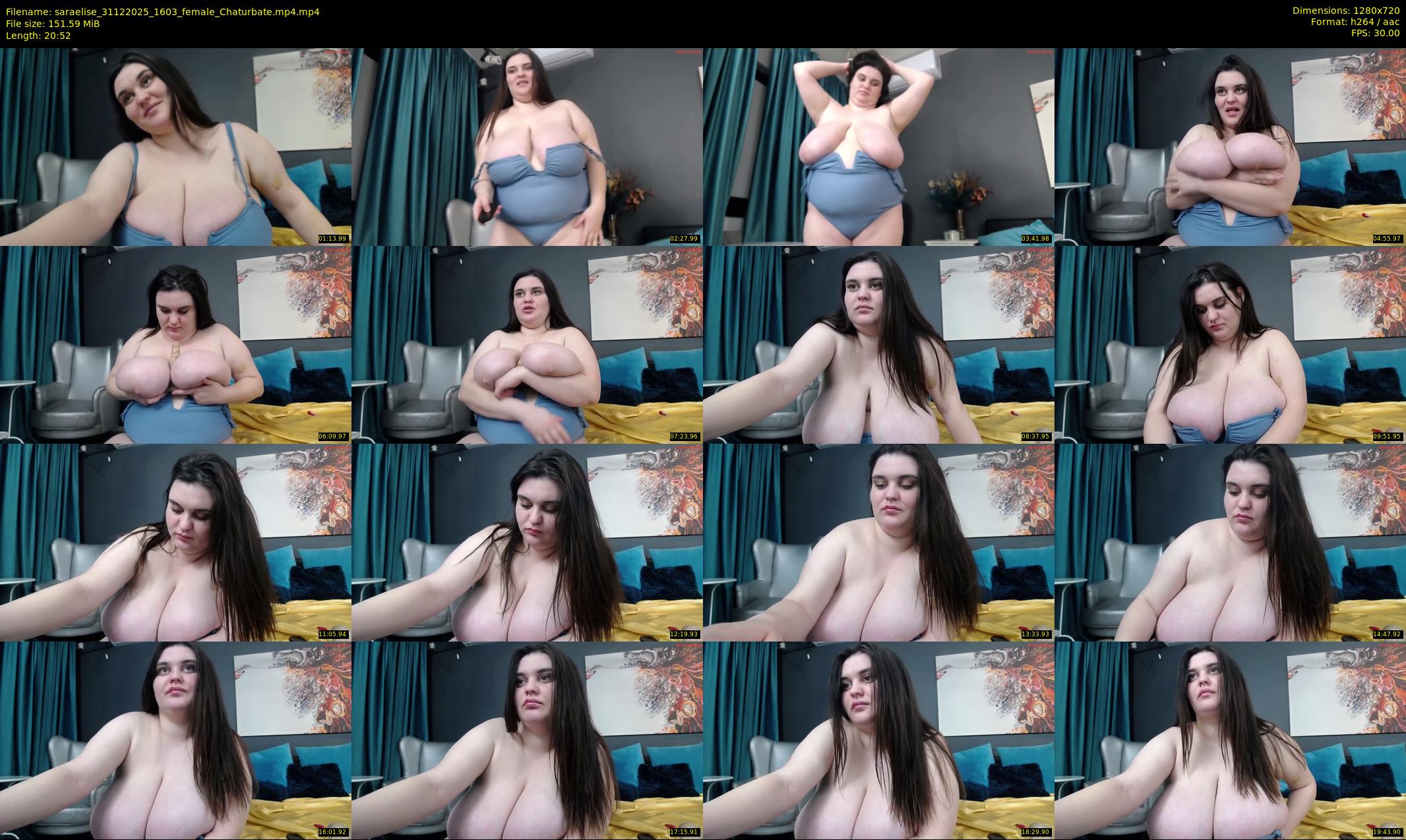 saraelise — 21 minute Chaturbate female cam show recording, 720p, Dec 31, 2025
