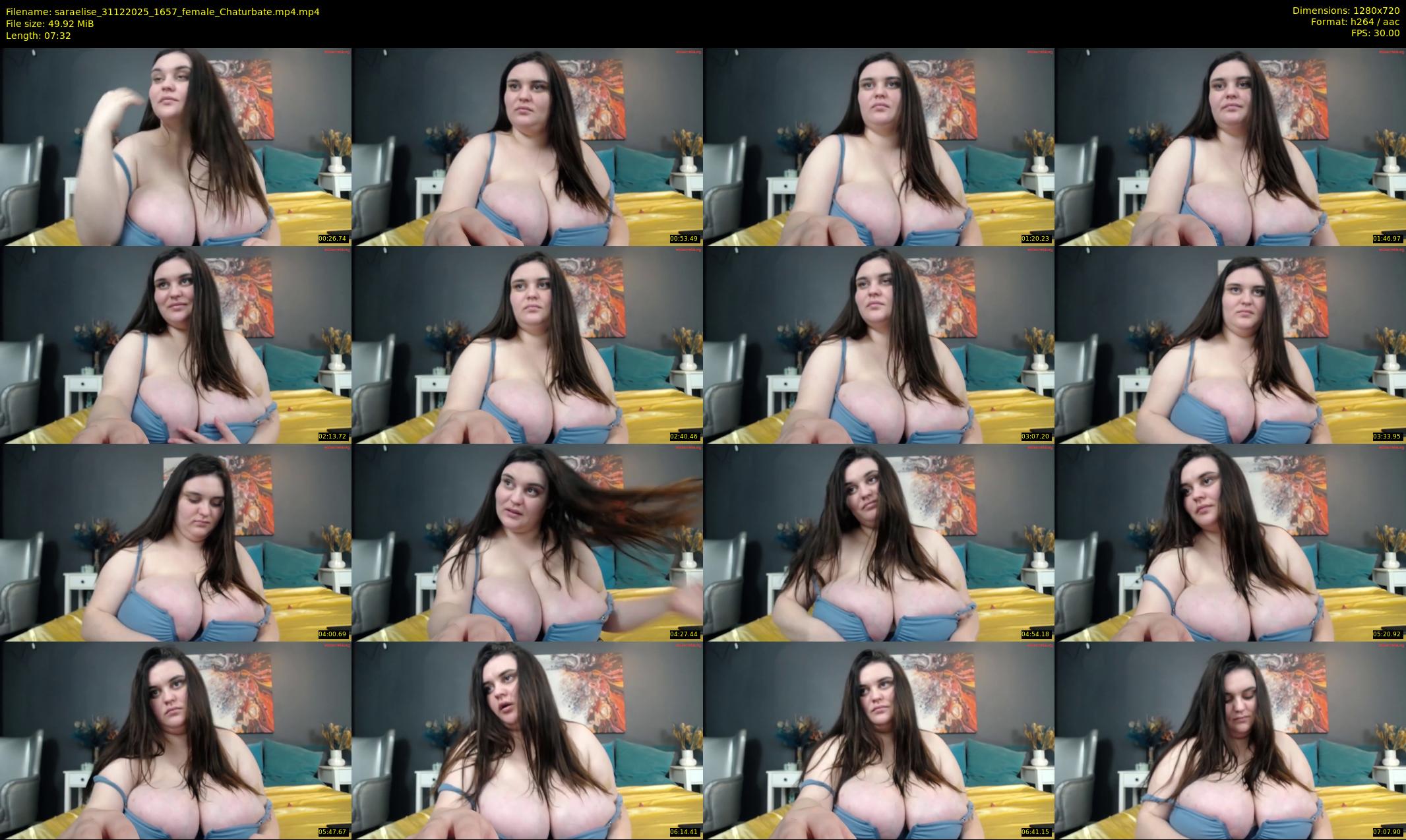 saraelise — 8 minute Chaturbate female cam show recording, 720p, Dec 31, 2025