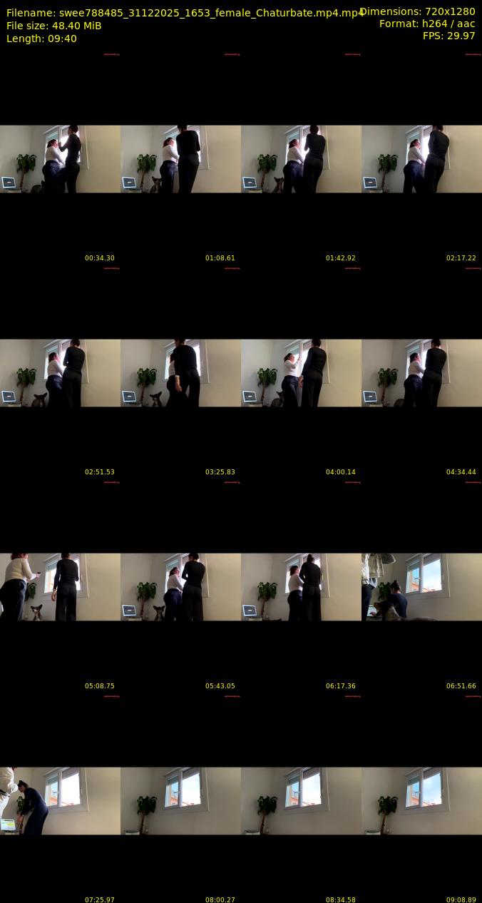 swee788485 — 10 minute Chaturbate female cam show recording, 1080p, Dec 31, 2025