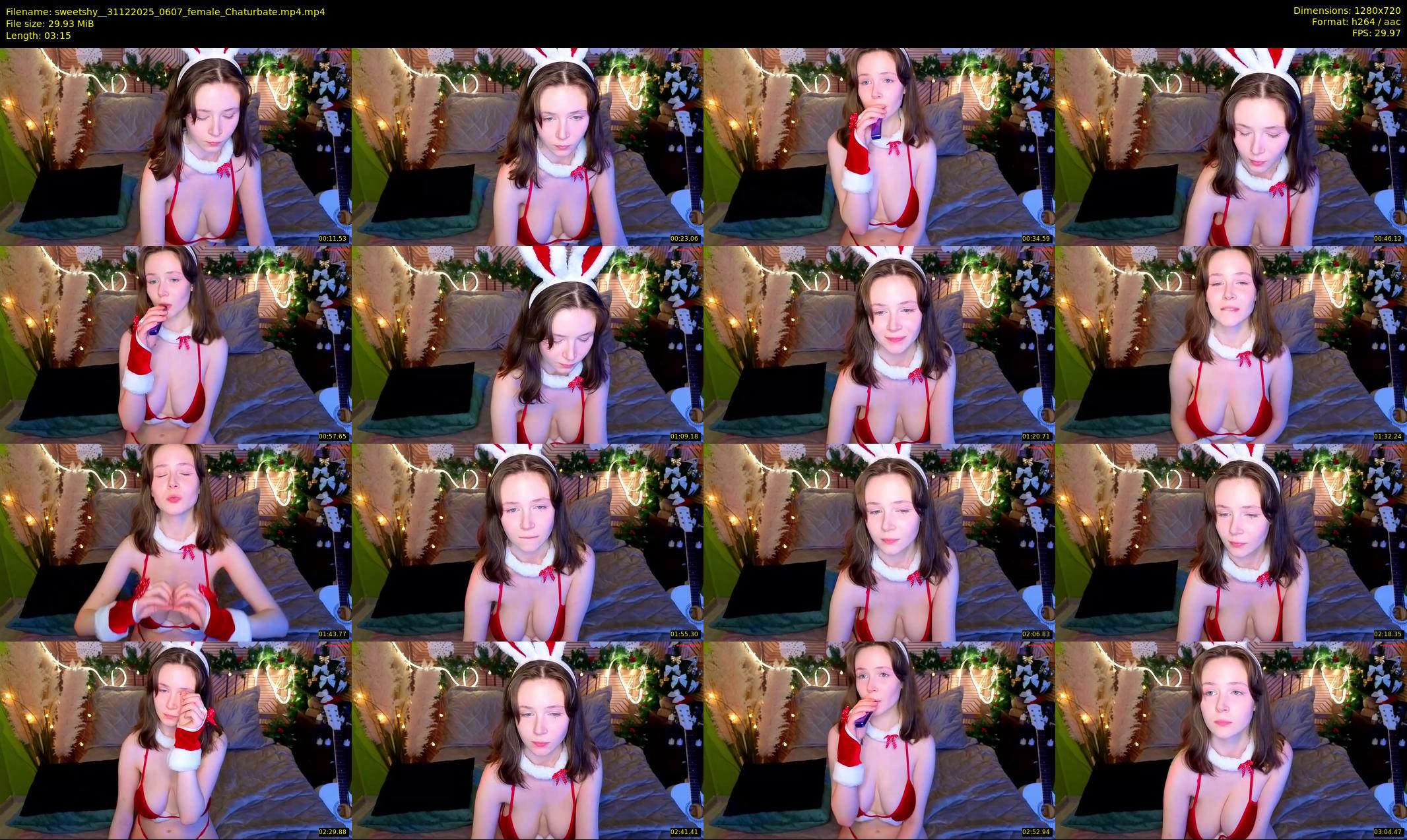 sweetshy_ — 4 minute Chaturbate female cam show recording, 720p, Dec 31, 2025