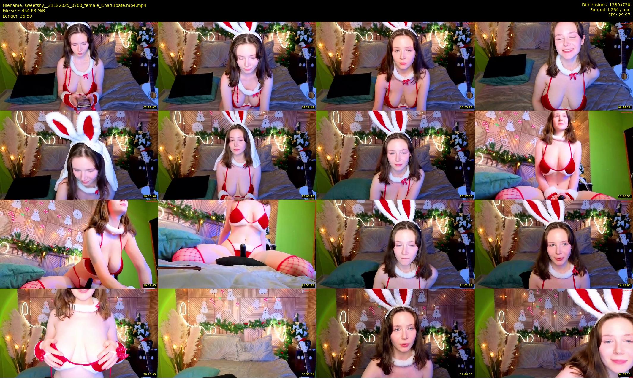 sweetshy_ — 37 minute Chaturbate female cam show recording, 720p, Dec 31, 2025
